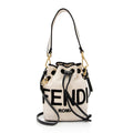 Fendi Canvas Mon Tresor Small Bucket Bag