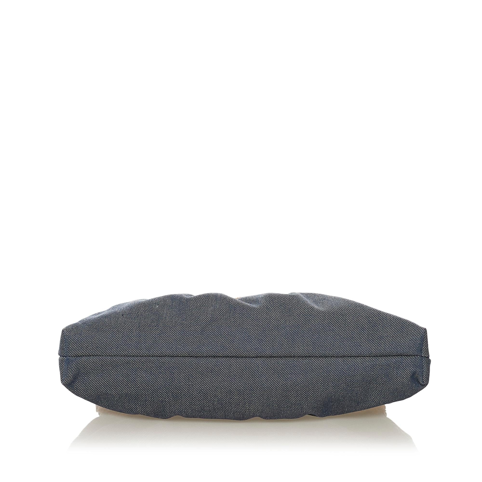 Fendi Chef Denim Shoulder Bag
