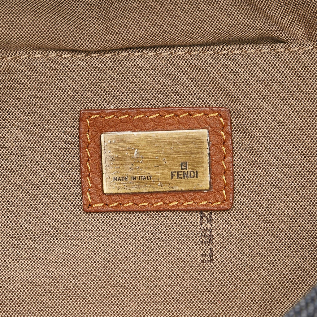 Fendi Chef Denim Shoulder Bag