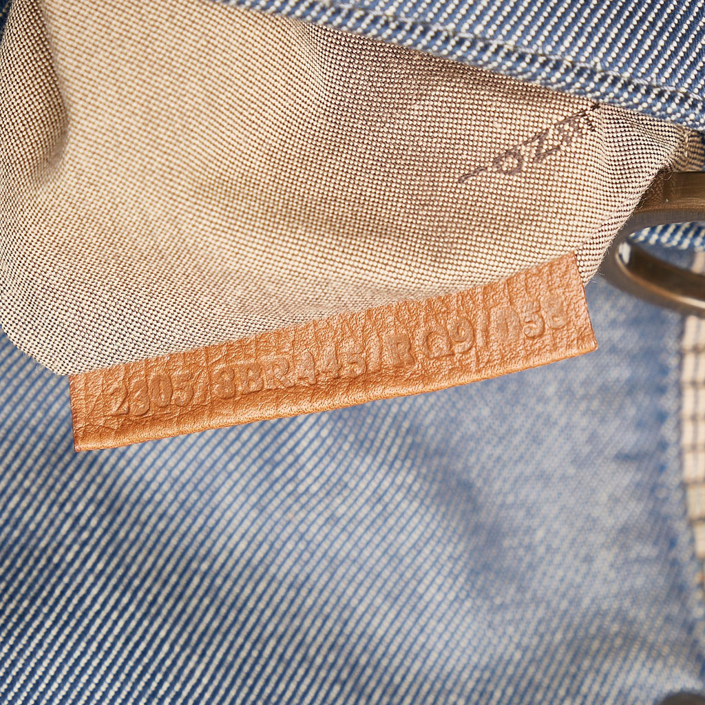 Fendi Chef Denim Shoulder Bag