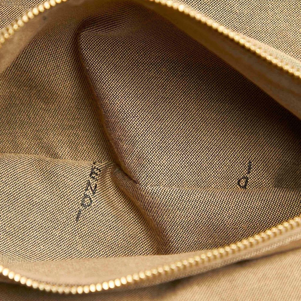 Fendi Colorblock Canvas Chameleon