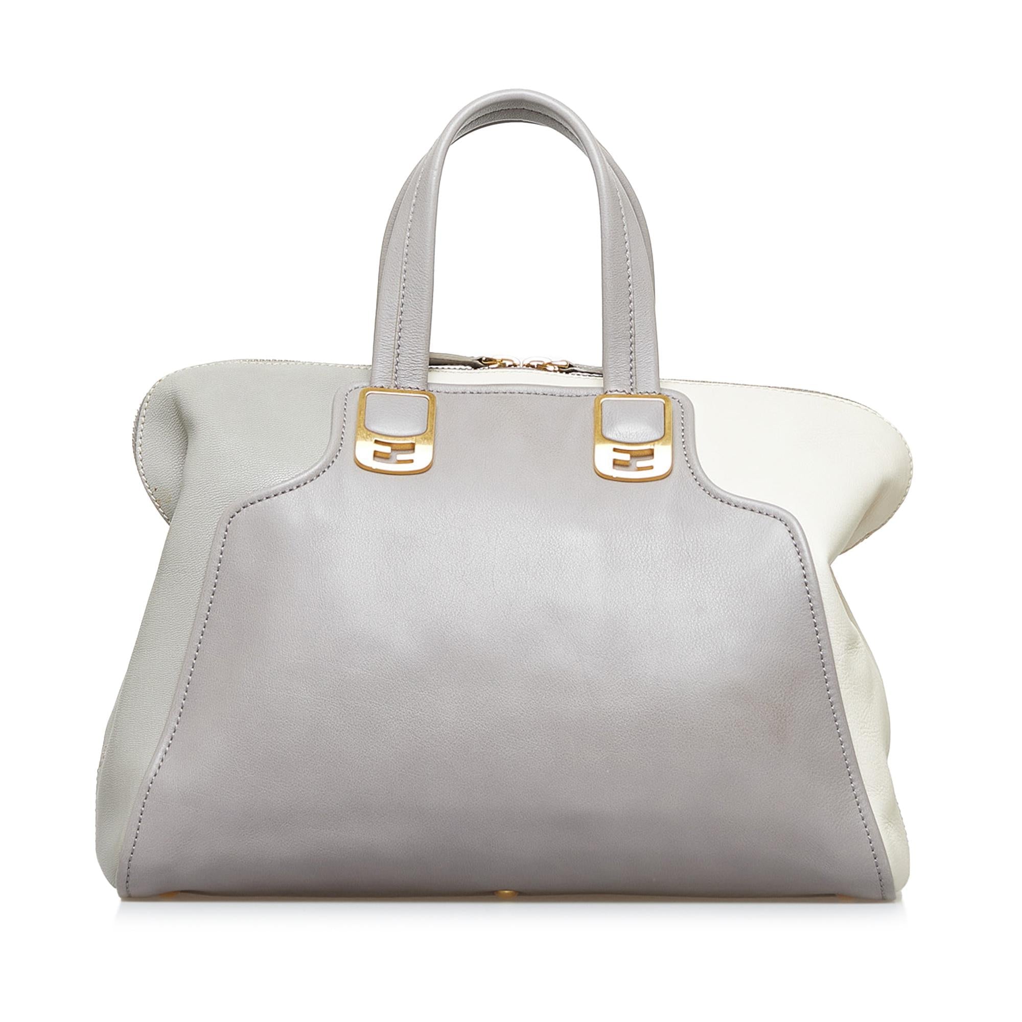 Fendi Colorblock Chameleon Satchel