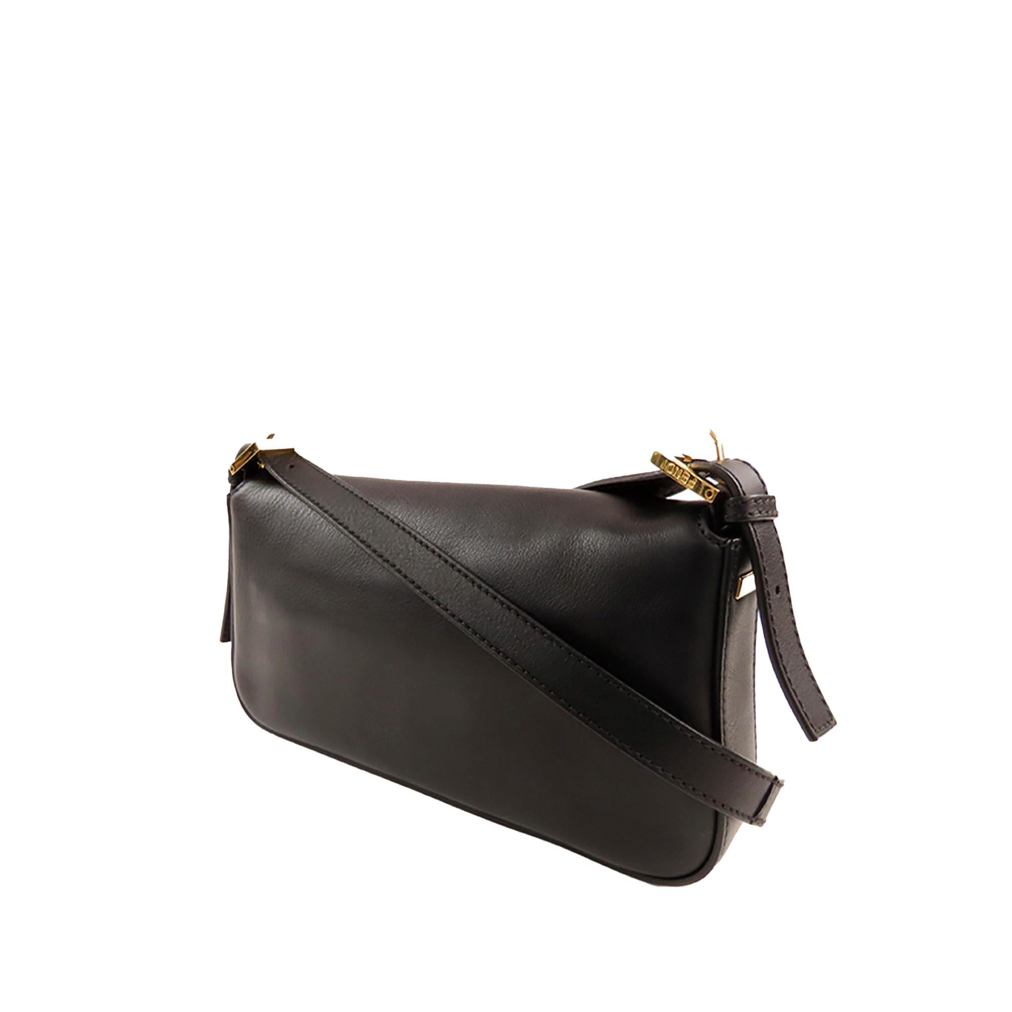 Fendi Convertible Leather Baguette