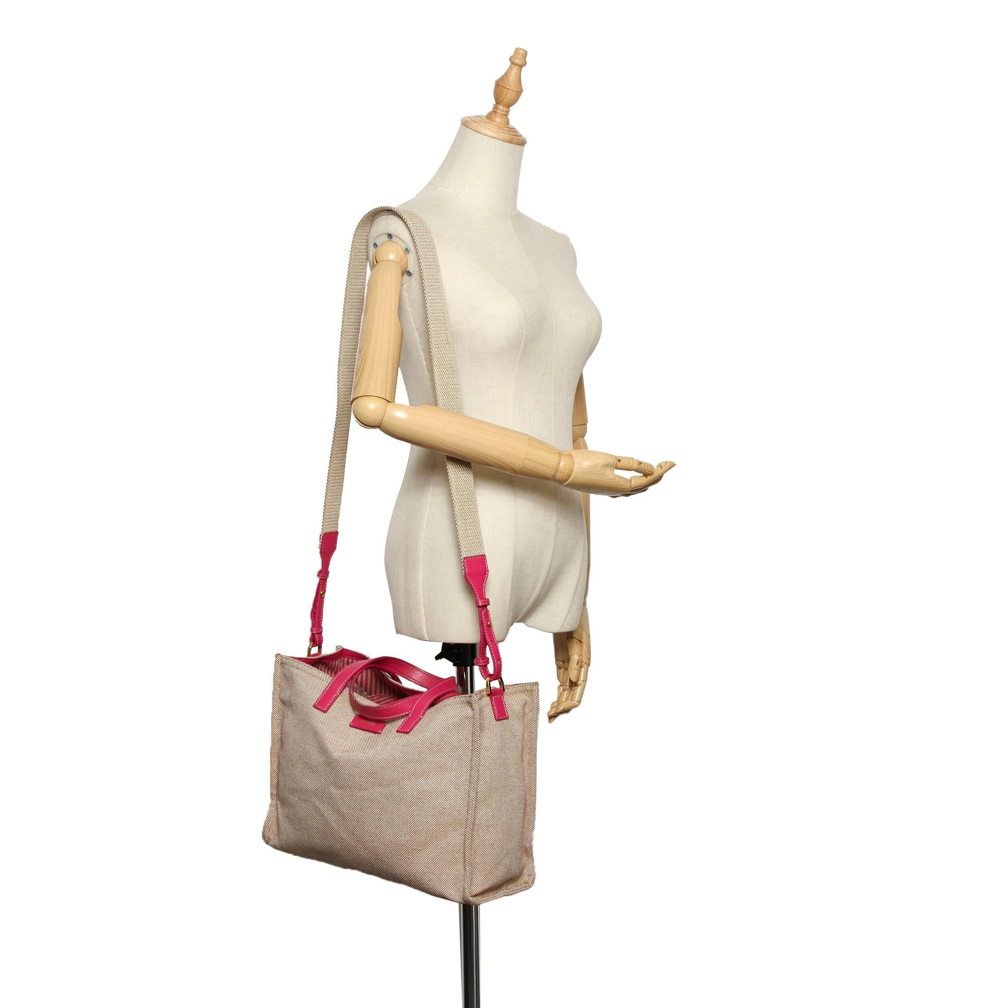 Fendi Cotton Tote Bag