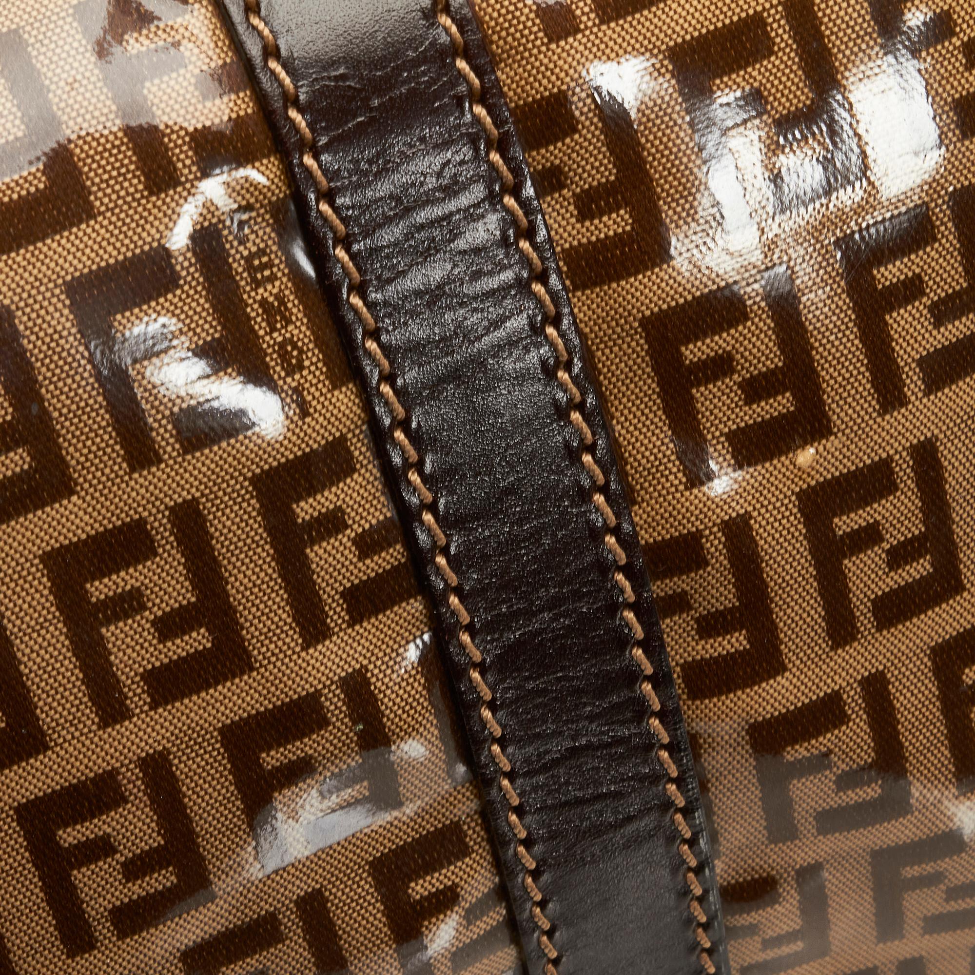 Fendi Crystal Zucchino Boston Bag