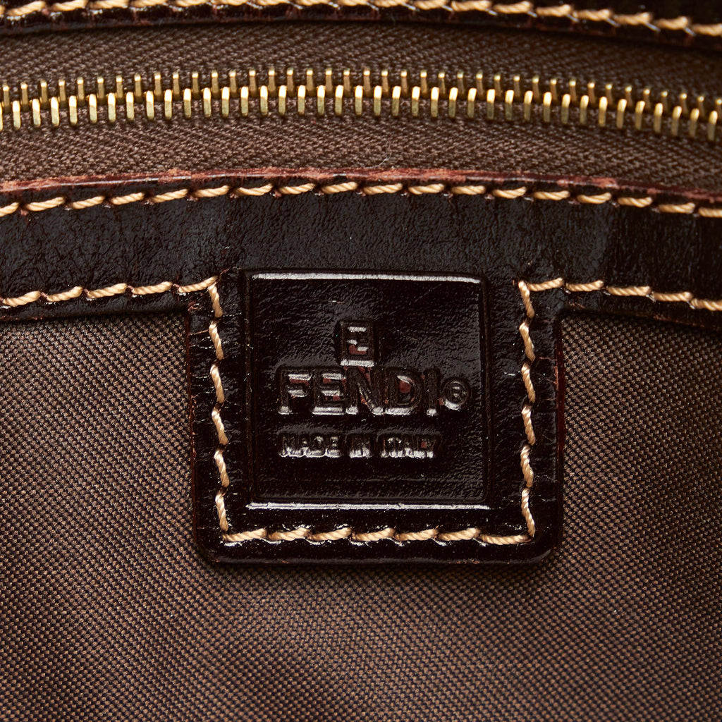 Fendi Crystal Zucchino Boston Bag