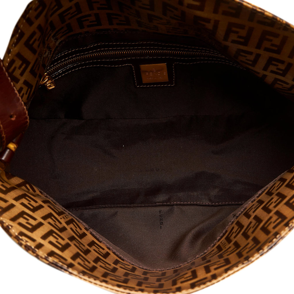 Fendi Crystal Zucchino Double Flap