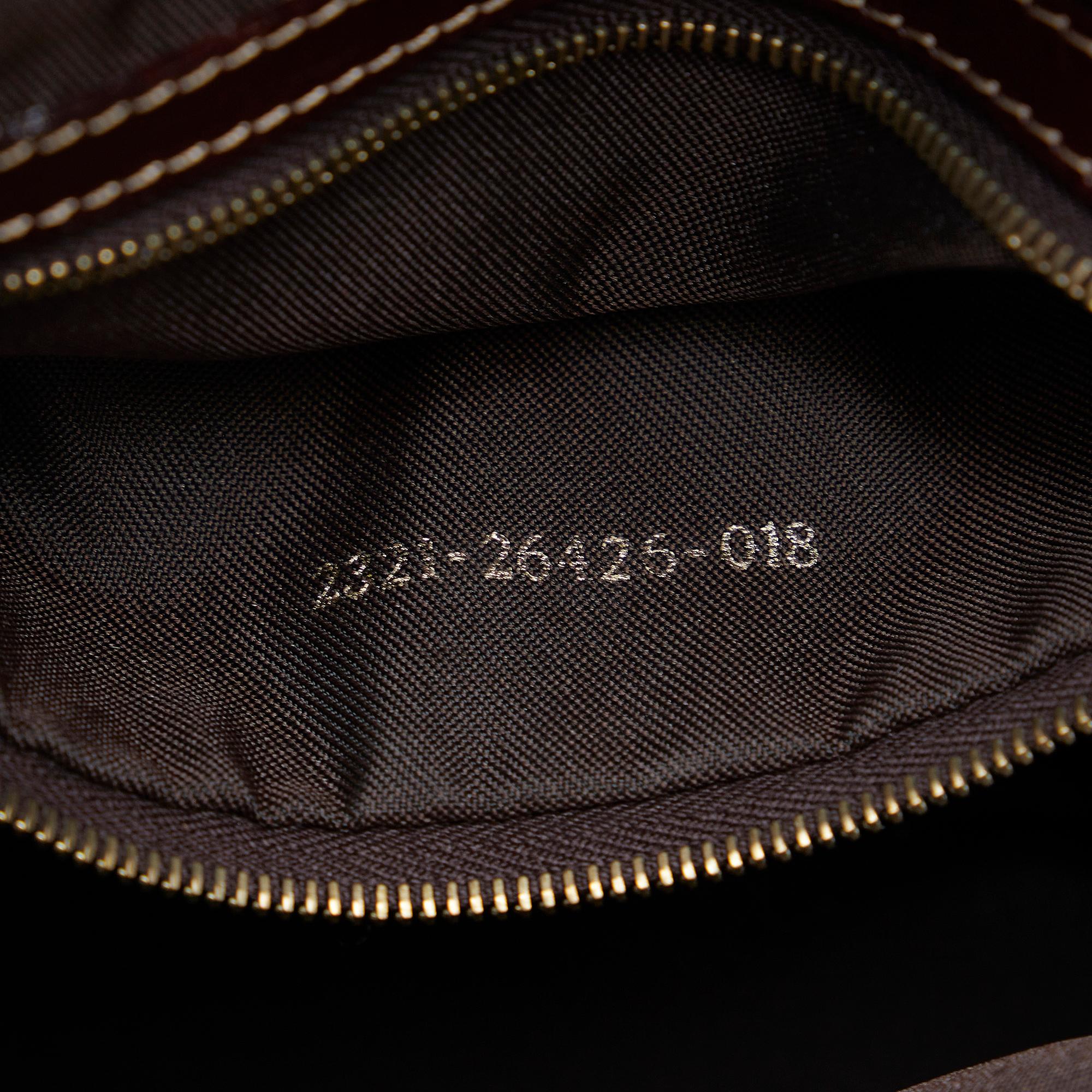 Fendi Crystal Zucchino Doulbe Flap