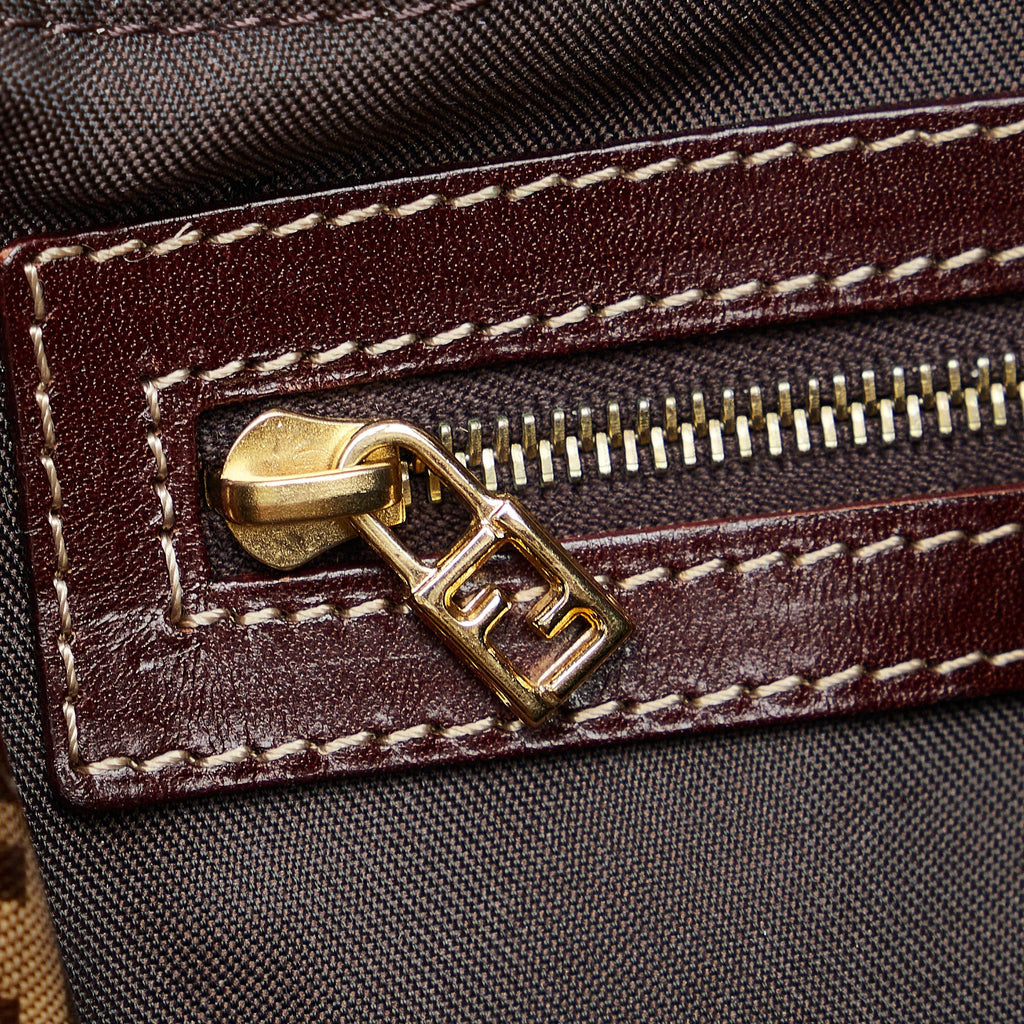 Fendi Crystal Zucchino Doulbe Flap