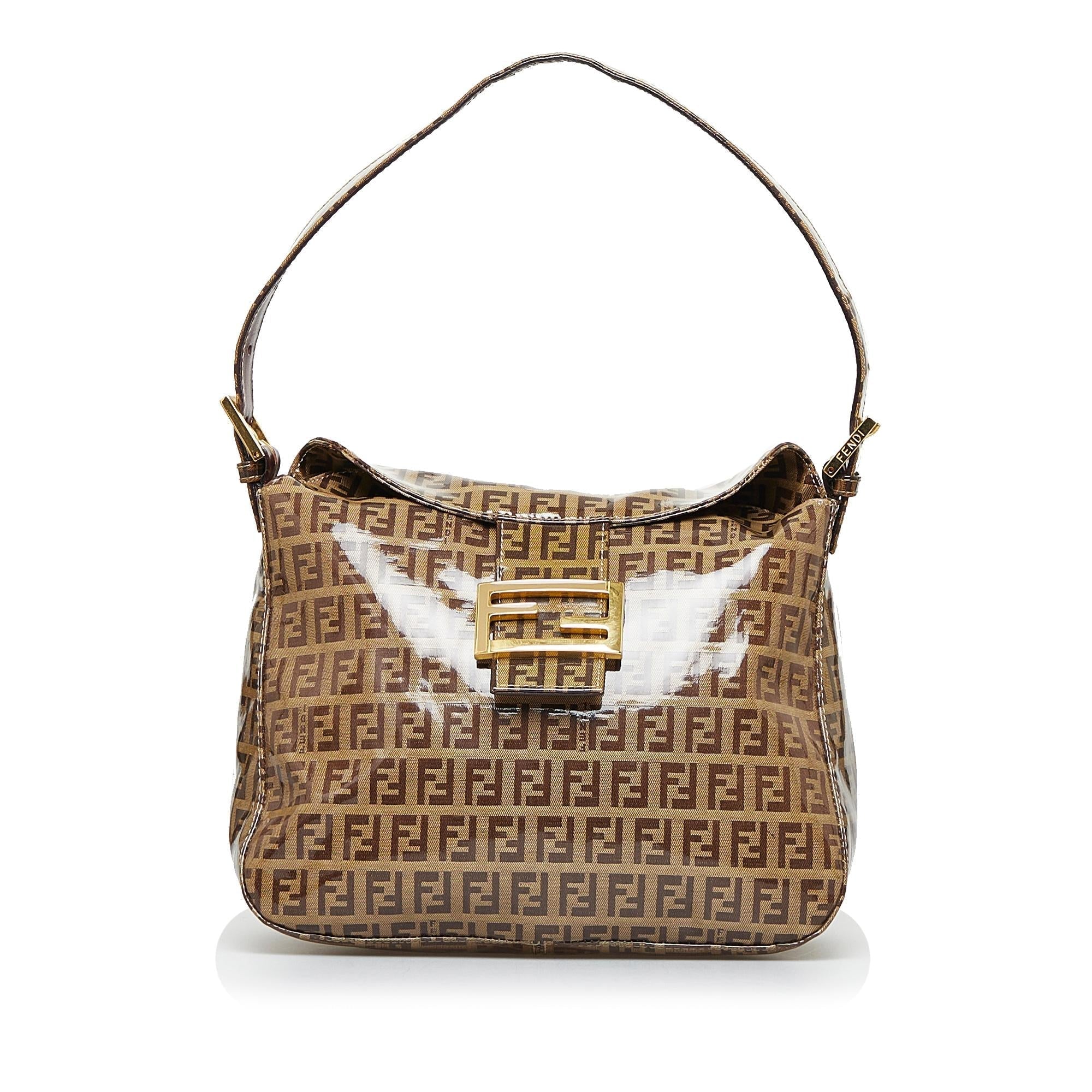 Fendi Crystal Zucchino Doulbe Flap