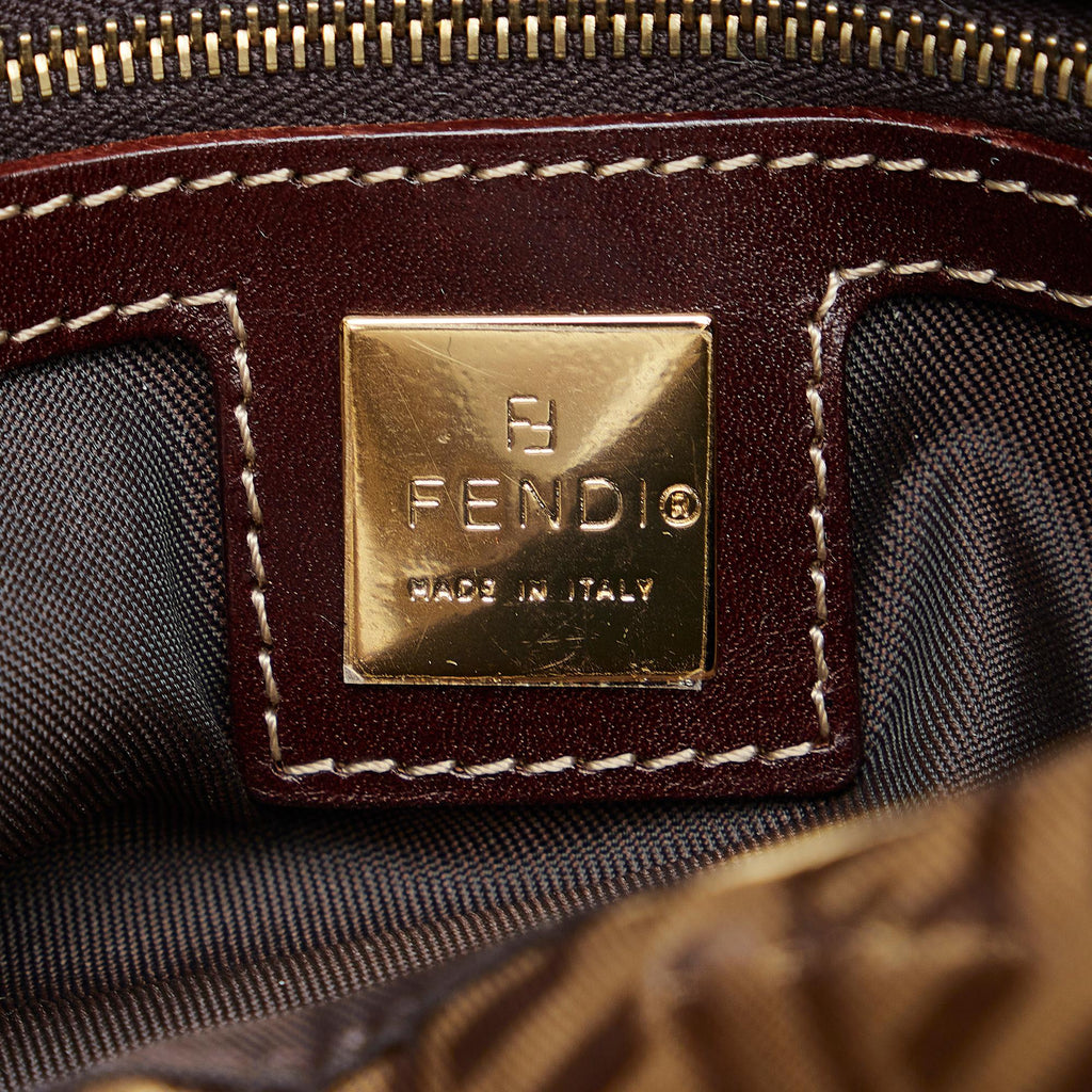 Fendi Crystal Zucchino Doulbe Flap