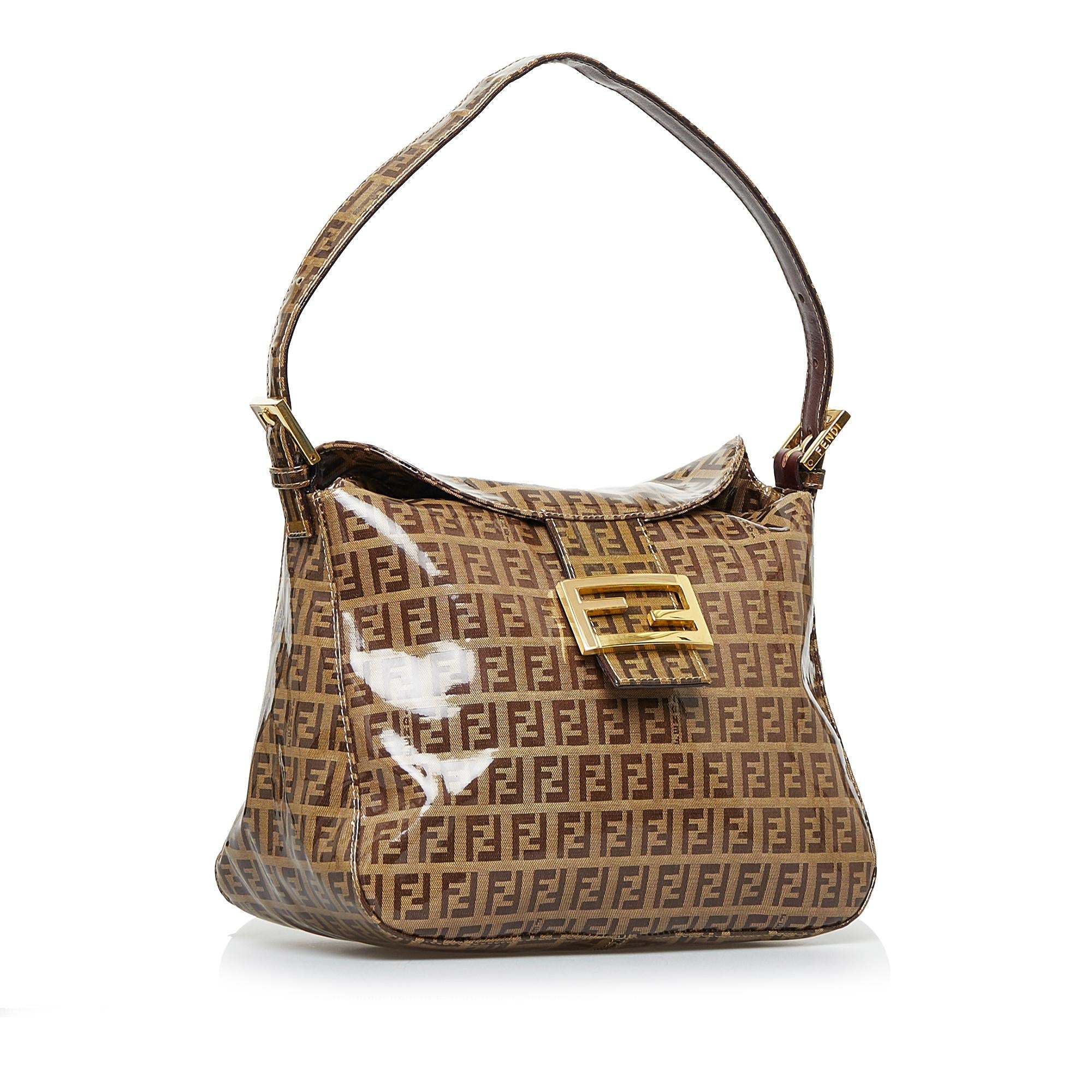 Fendi Crystal Zucchino Doulbe Flap