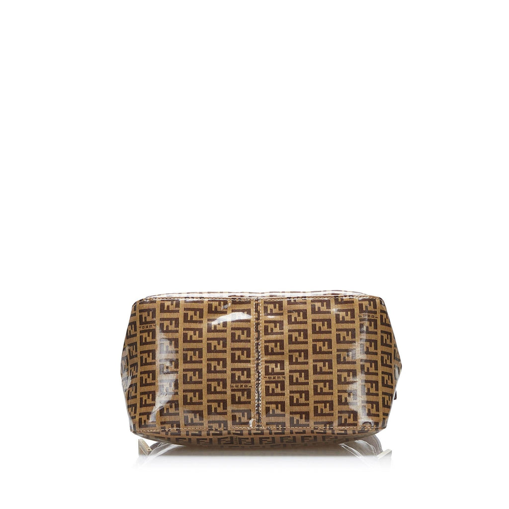 Fendi Crystal Zucchino  Flap Baguette
