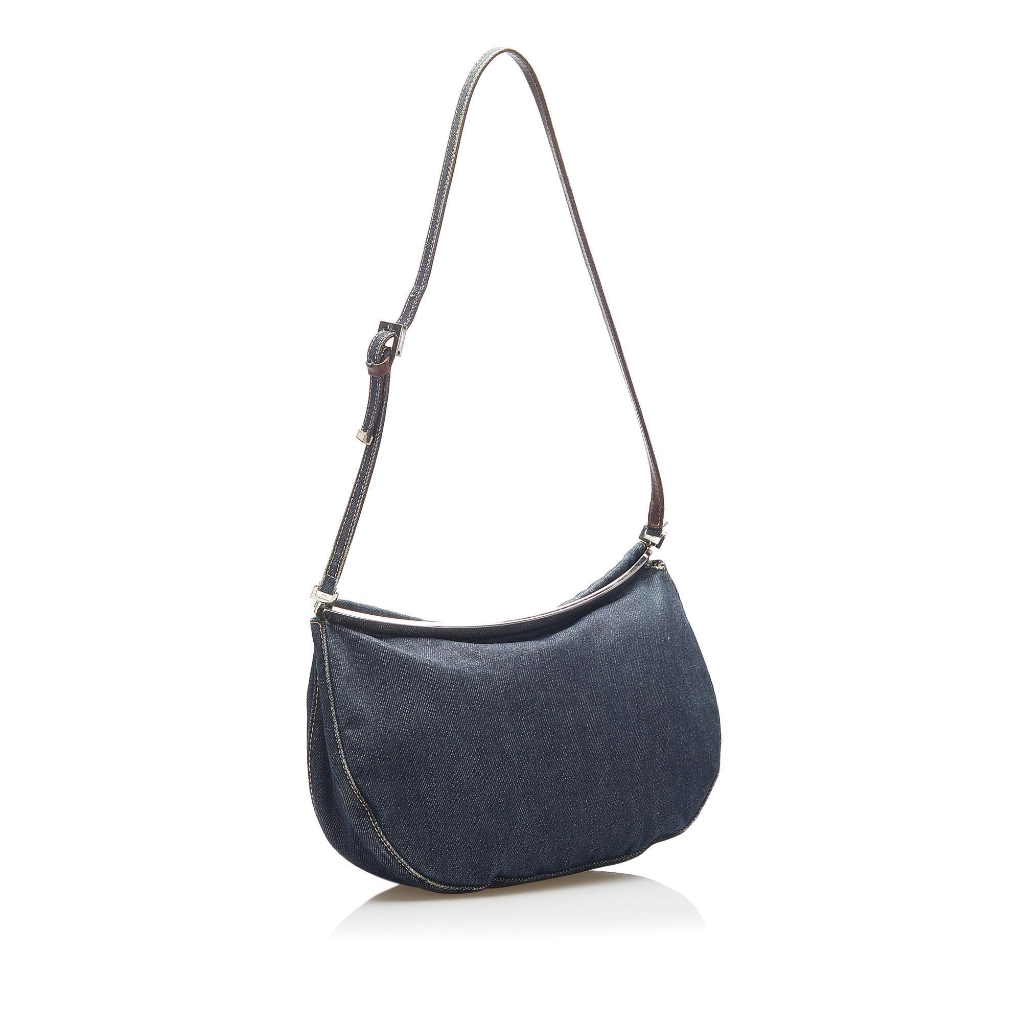 Fendi Denim Shoulder Bag (SHG-16608)