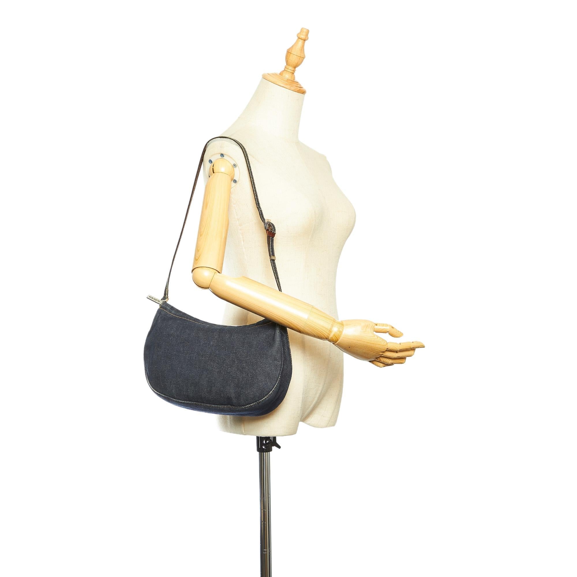 Fendi Denim Shoulder Bag (SHG-22348)