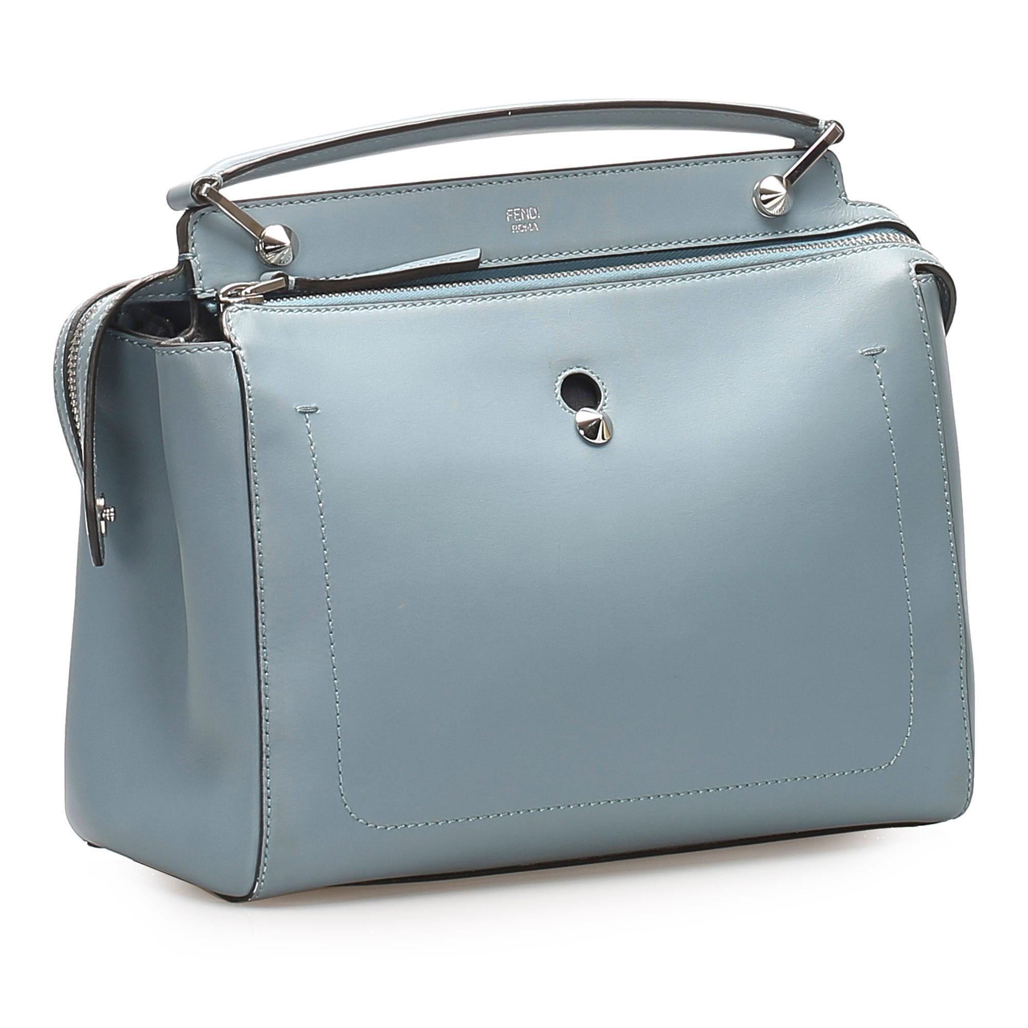 Fendi DotCom Leather Satchel (SHG-11314)