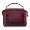Fendi DotCom Leather Satchel