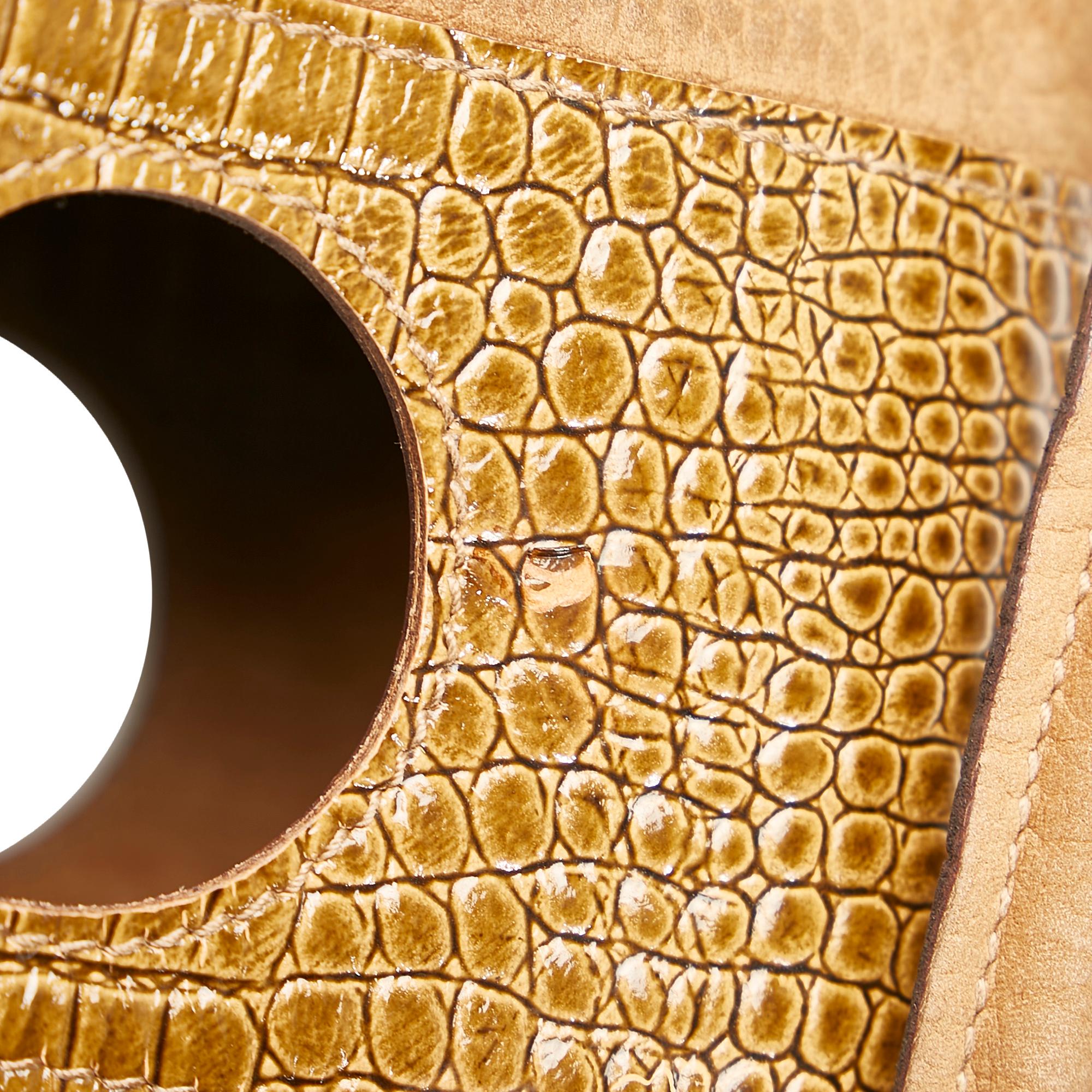 Fendi Embossed Bucket Bag
