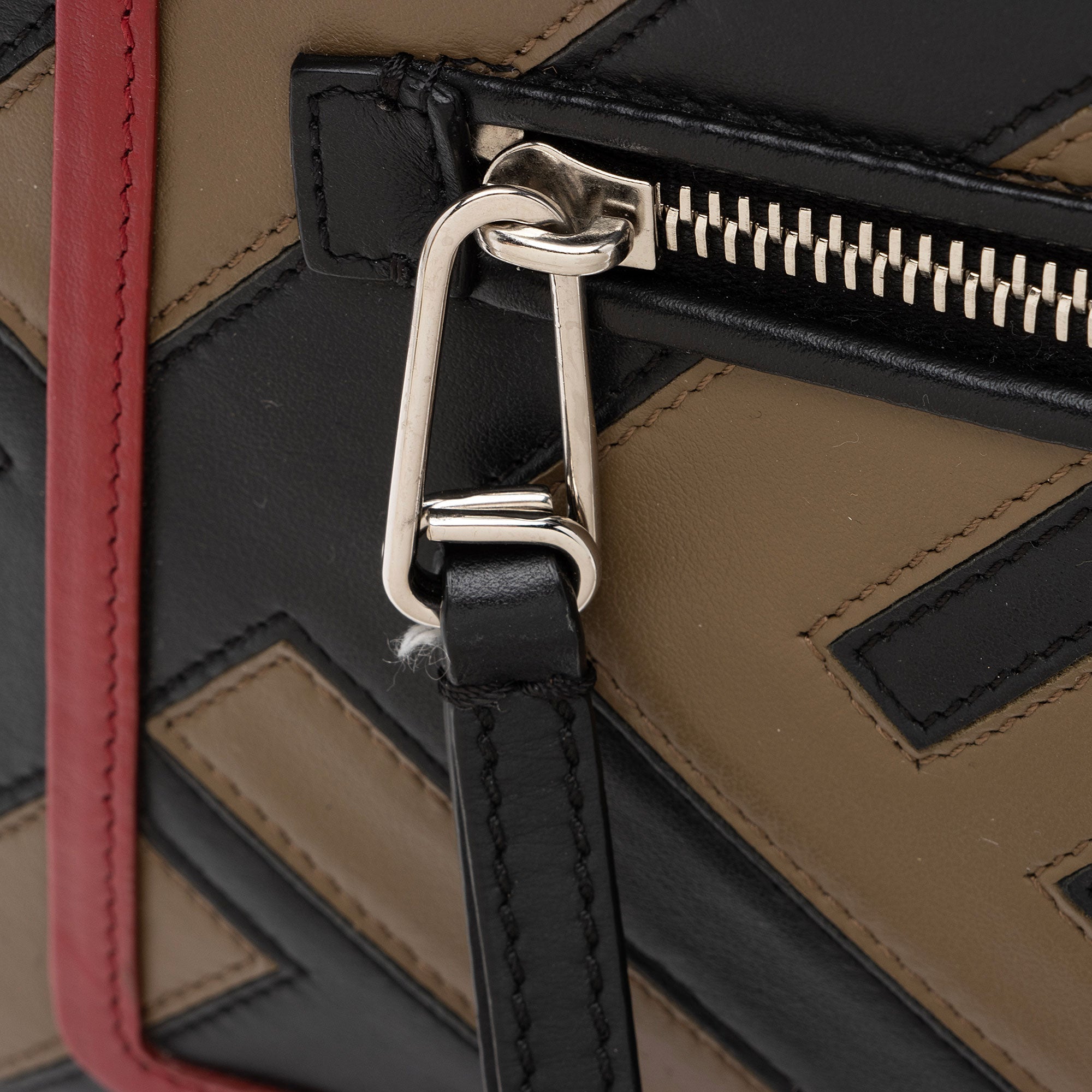 Fendi FF Calfskin Century Runaway Small Tote