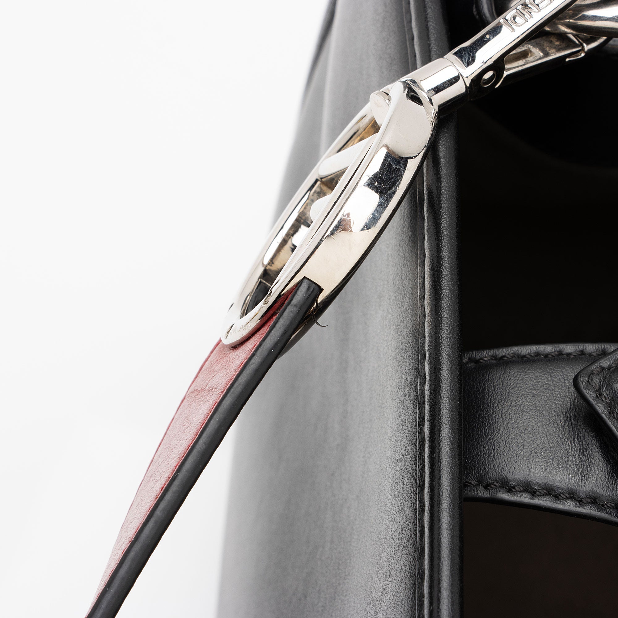 Fendi FF Calfskin Century Runaway Small Tote