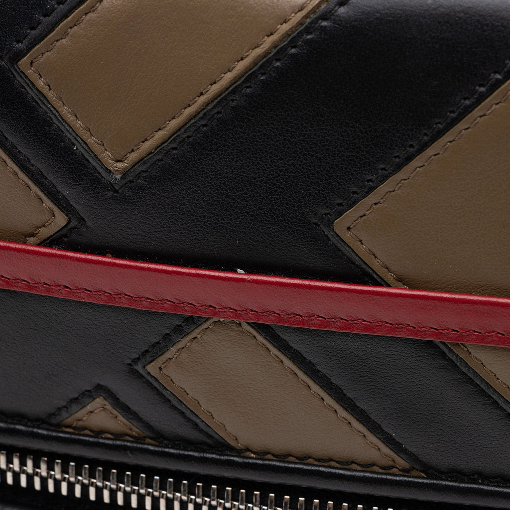 Fendi FF Calfskin Century Runaway Small Tote