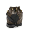 Fendi FF Coated Canvas Mon Tresor Grande Shoulder Bag