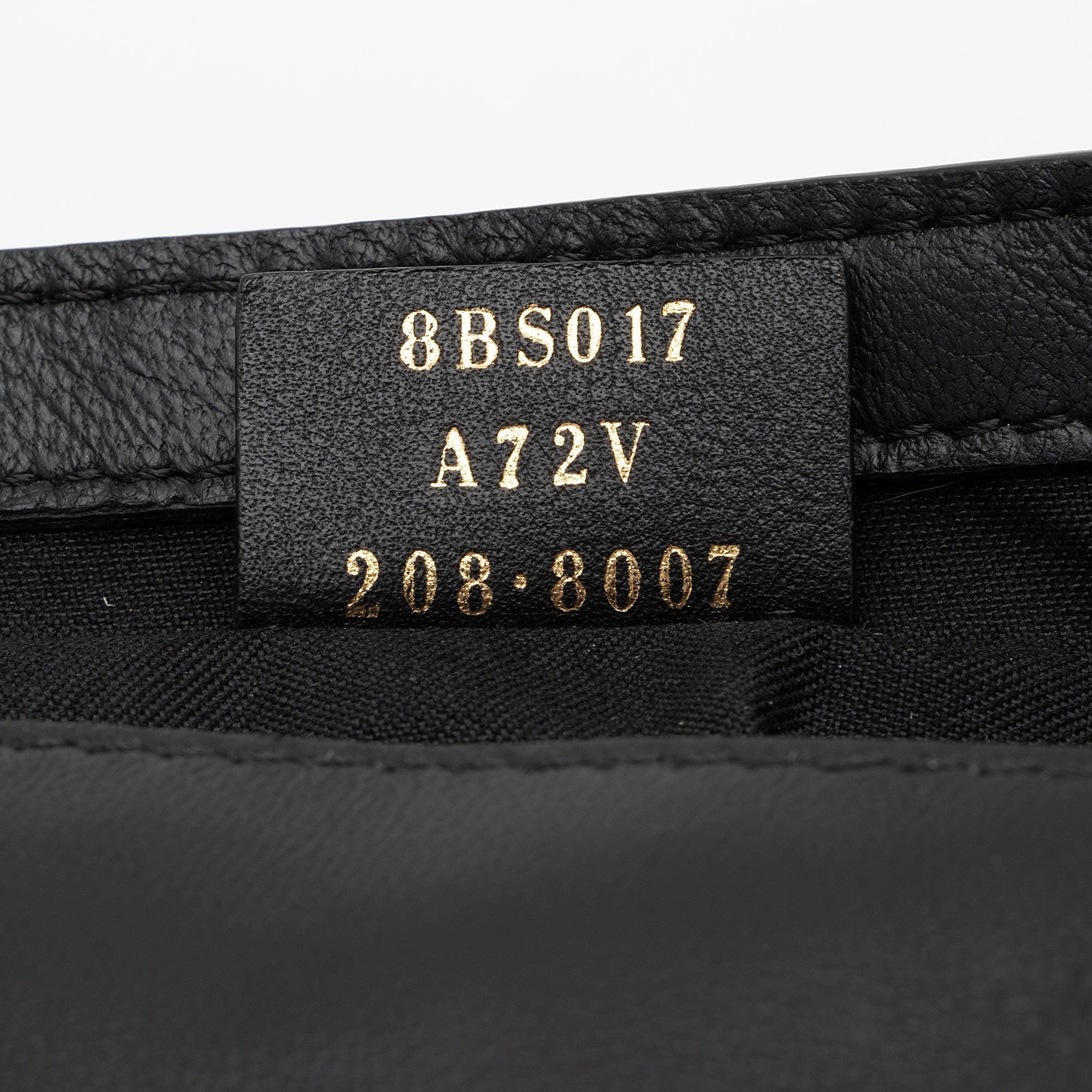 Fendi FF Embossed 1974 Mini Baguette Shoulder Bag