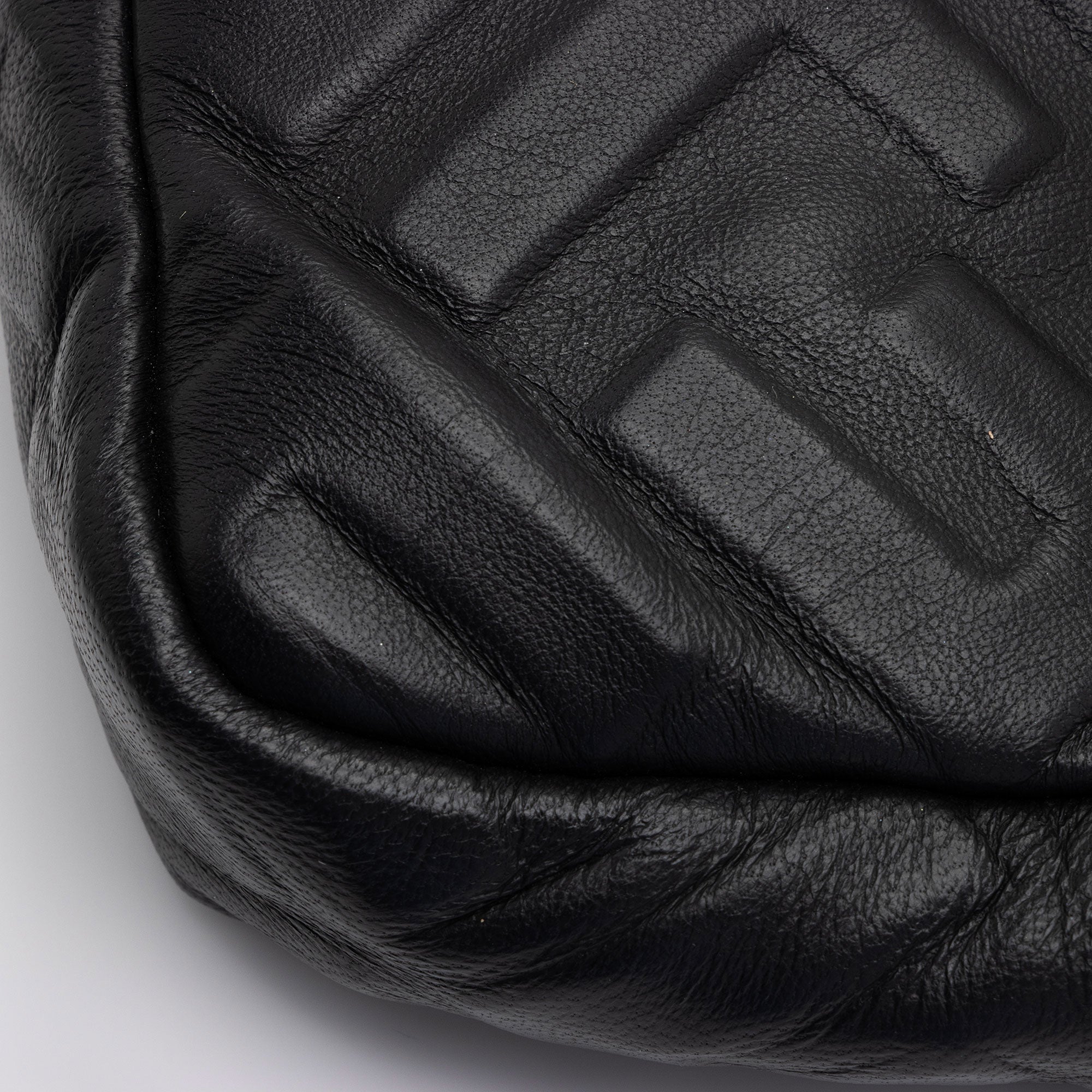 Fendi FF Embossed 1974 Mini Baguette Shoulder Bag