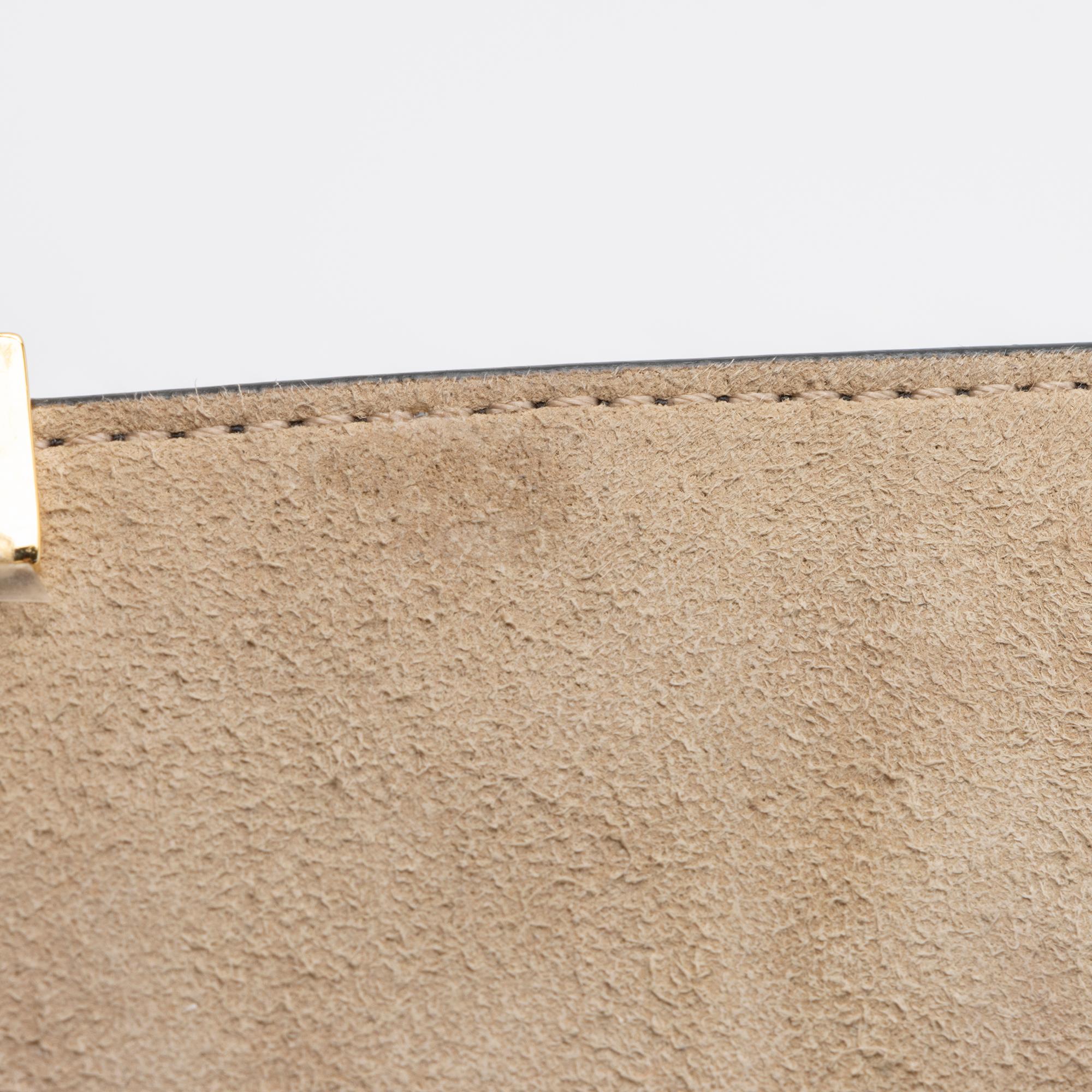 Fendi FF Embossed Kan U Small Shoulder Bag