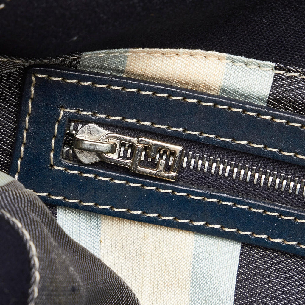 Fendi FF Marble Logo Shoulder Bag