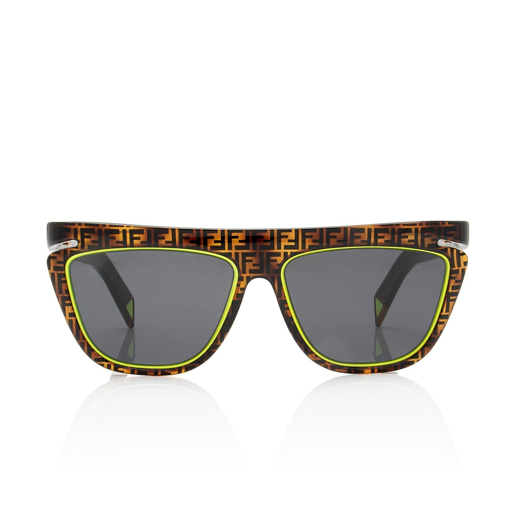 Fendi FF Neon Square Sunglasses