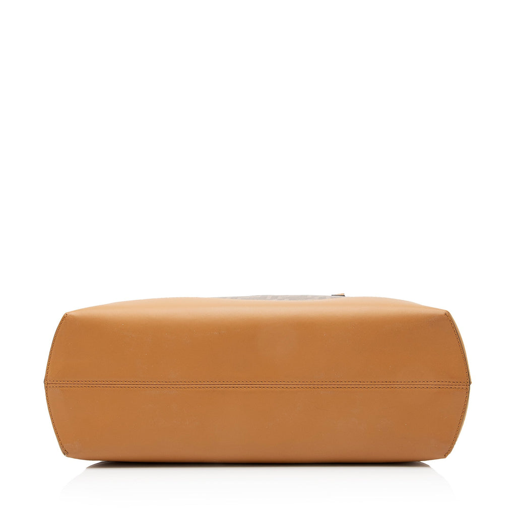 Fendi FF Spalmati Vetrificato Shopper Tote