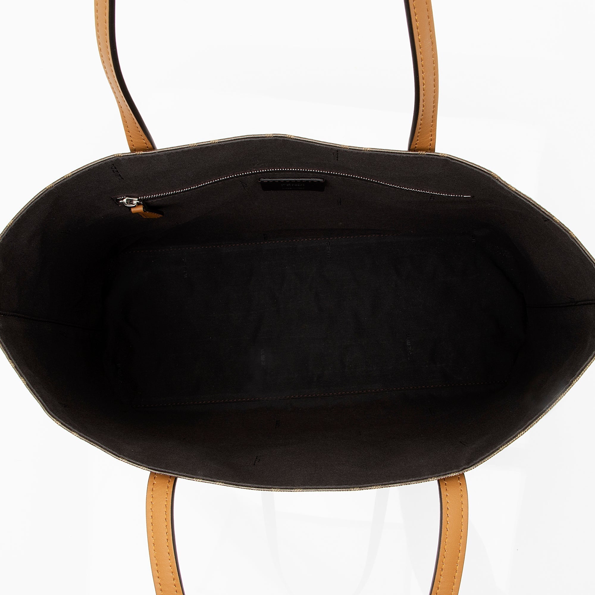 Fendi FF Spalmati Vetrificato Shopper Tote