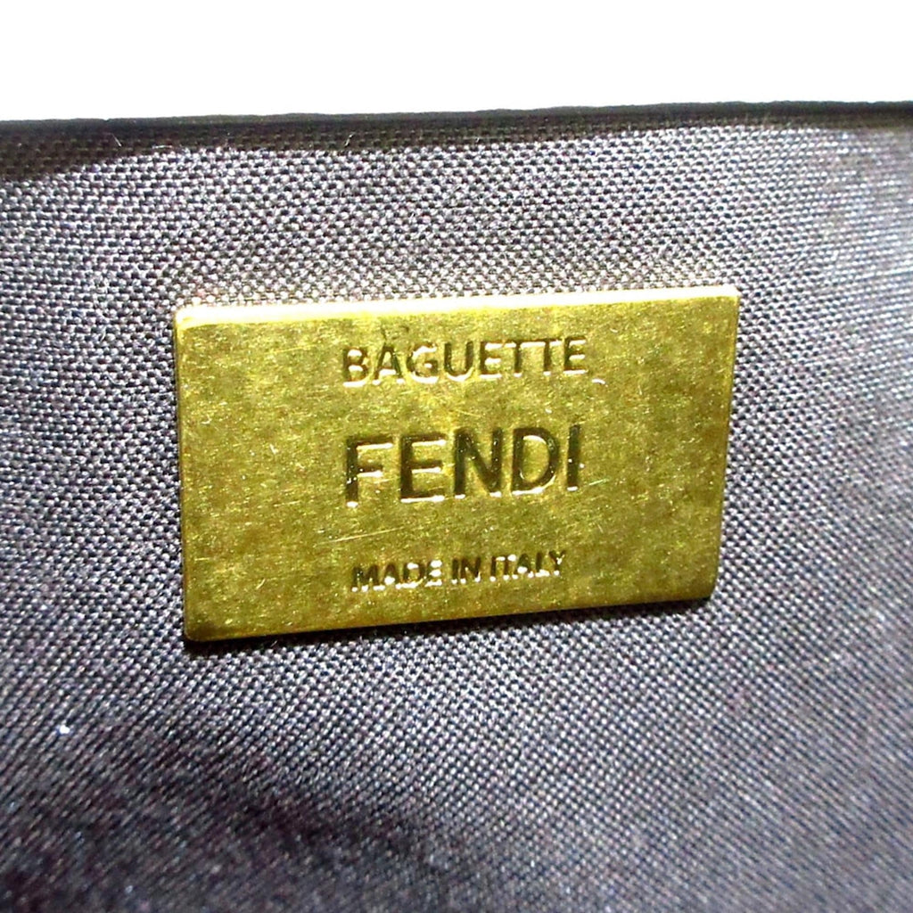 Fendi Fila Mania Beaded Baguette