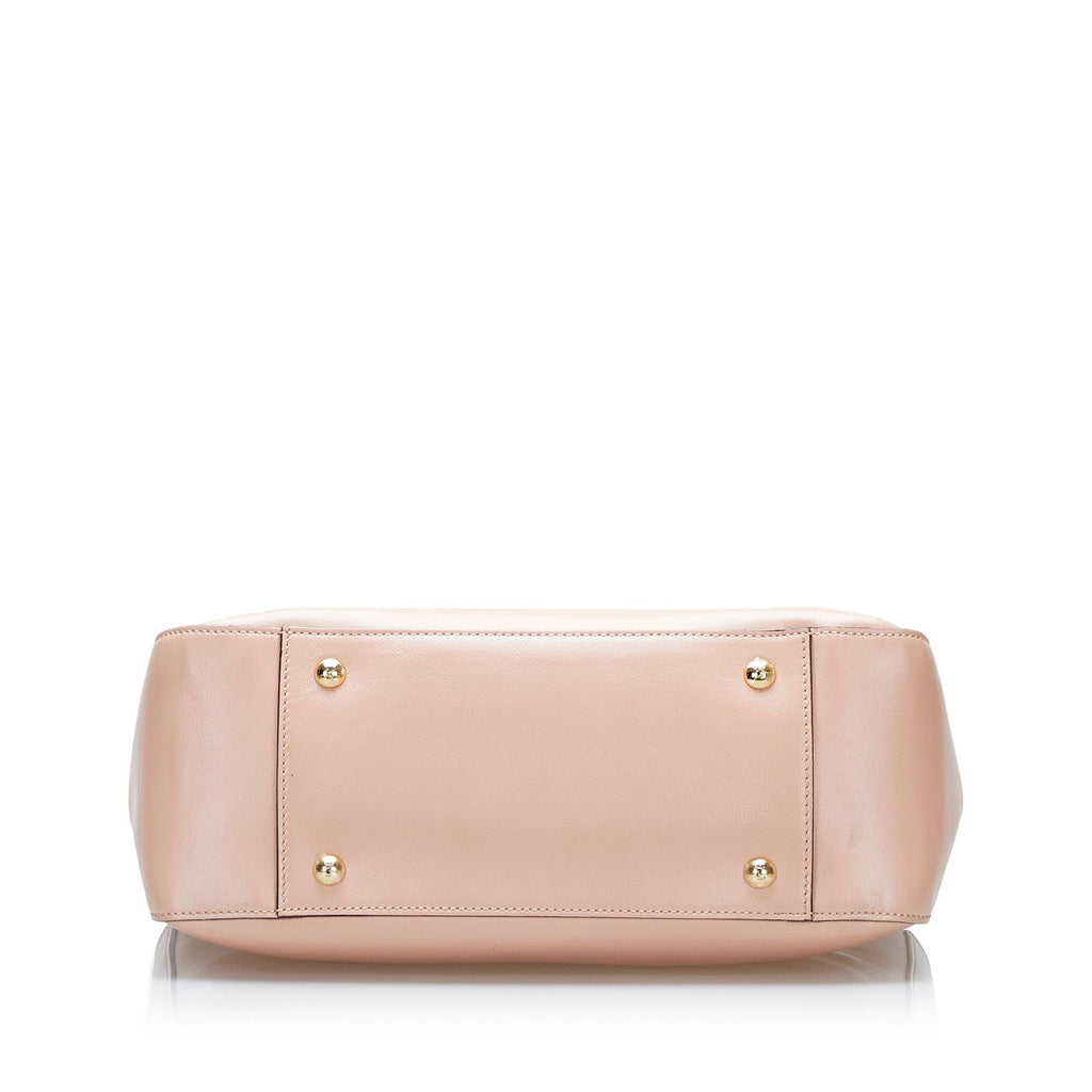 Fendi Gloria Leather Satchel