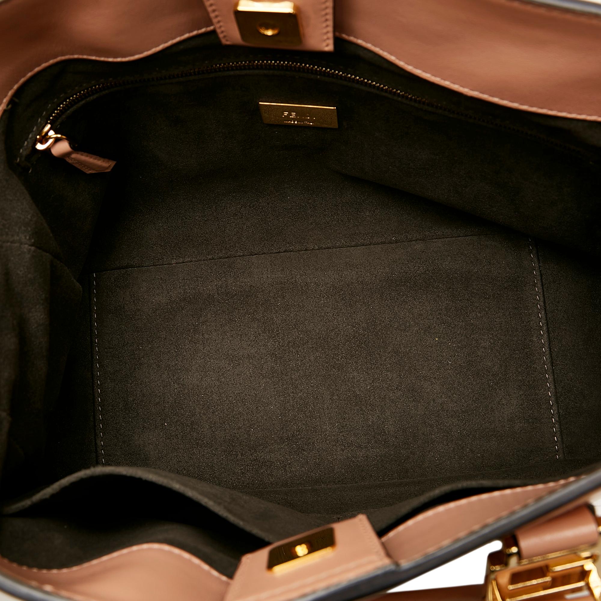 Fendi Gloria Leather Satchel