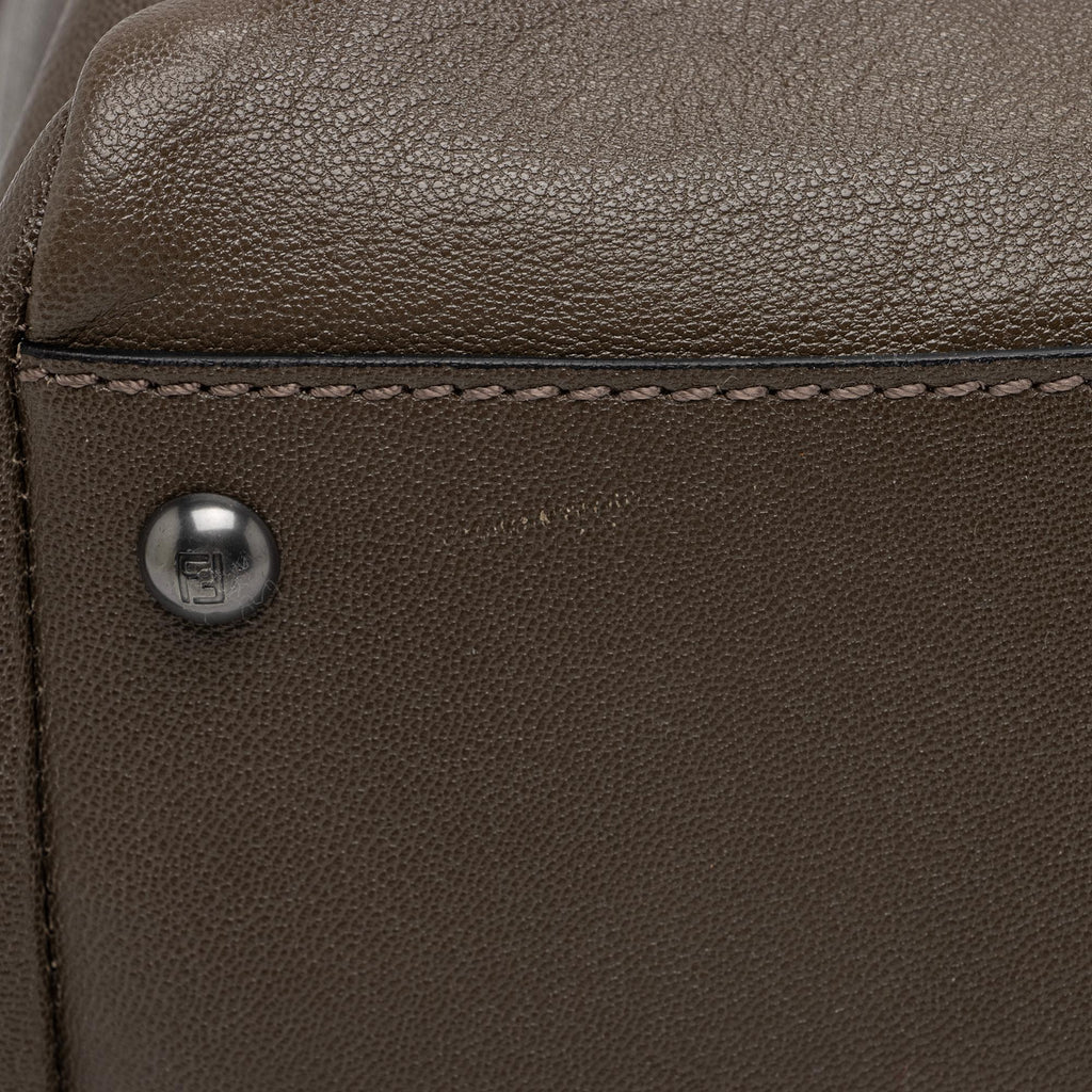 Fendi Goatskin Peekaboo Large Satchel -(SHF-EF9skv)