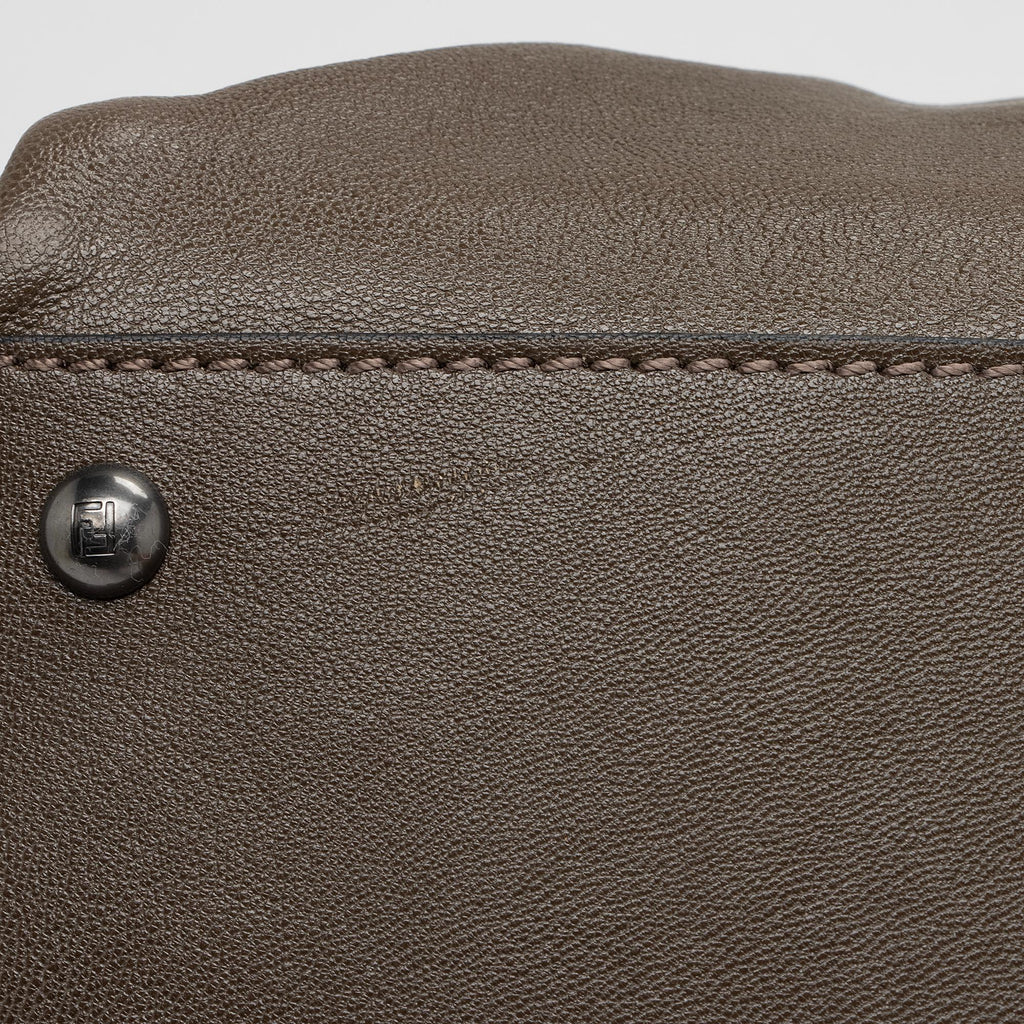 Fendi Goatskin Peekaboo Large Satchel -(SHF-EF9skv)