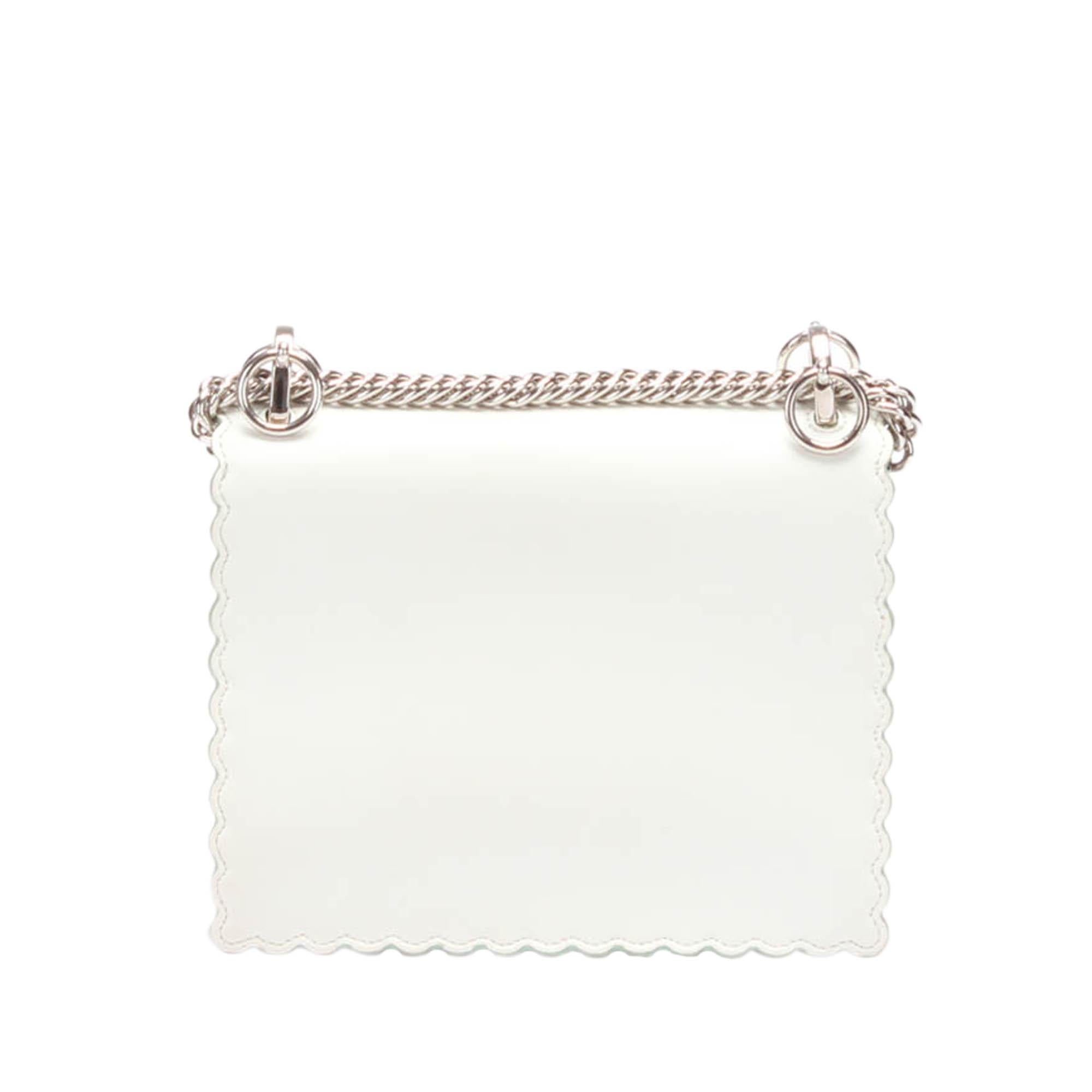 Fendi Kan I Leather Crossbody Bag