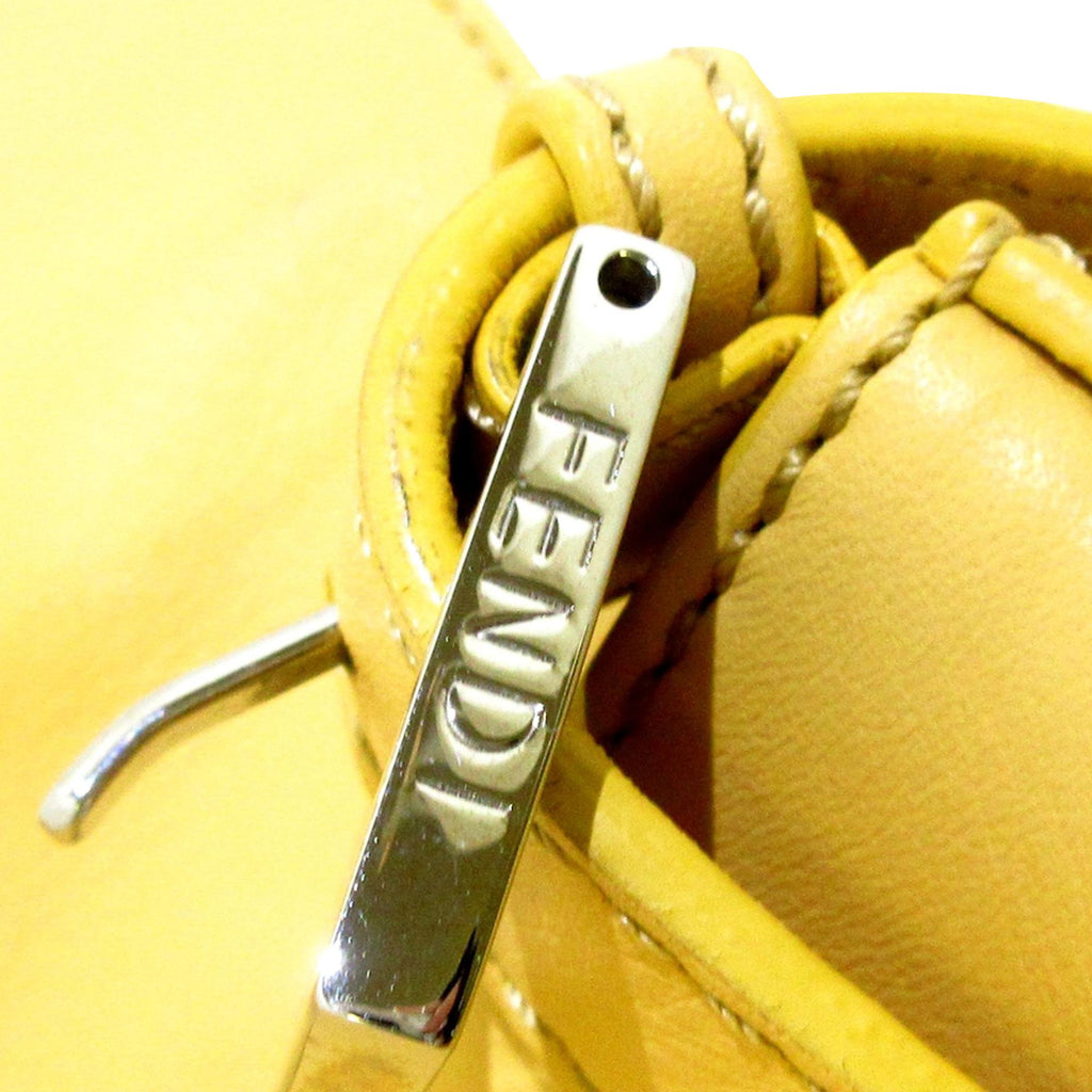 Fendi Leather Baguette with Interchangeable Strap