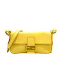 Fendi Leather Baguette with Interchangeable Strap (SHG-ewzoUI)