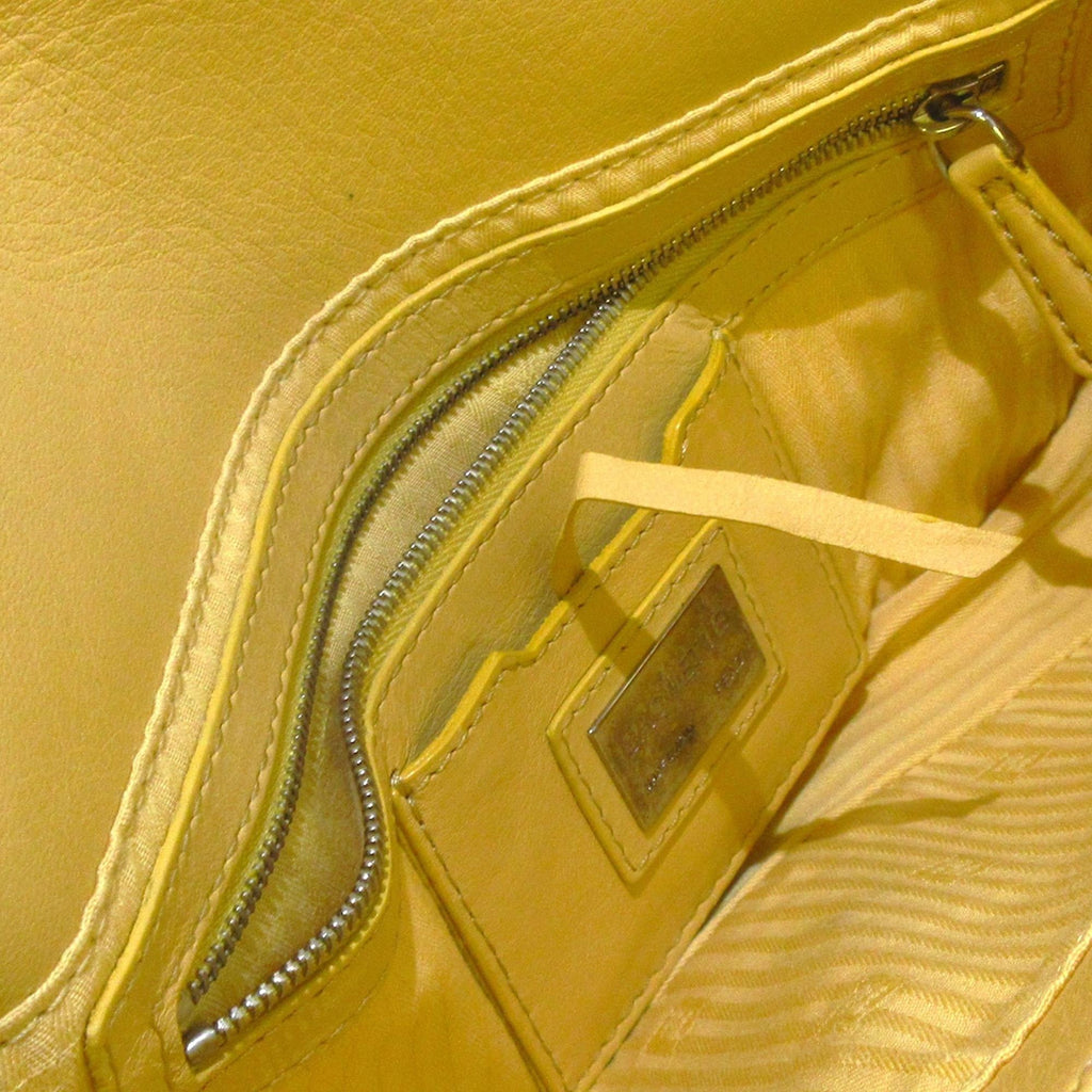 Fendi Leather Baguette with Interchangeable Strap
