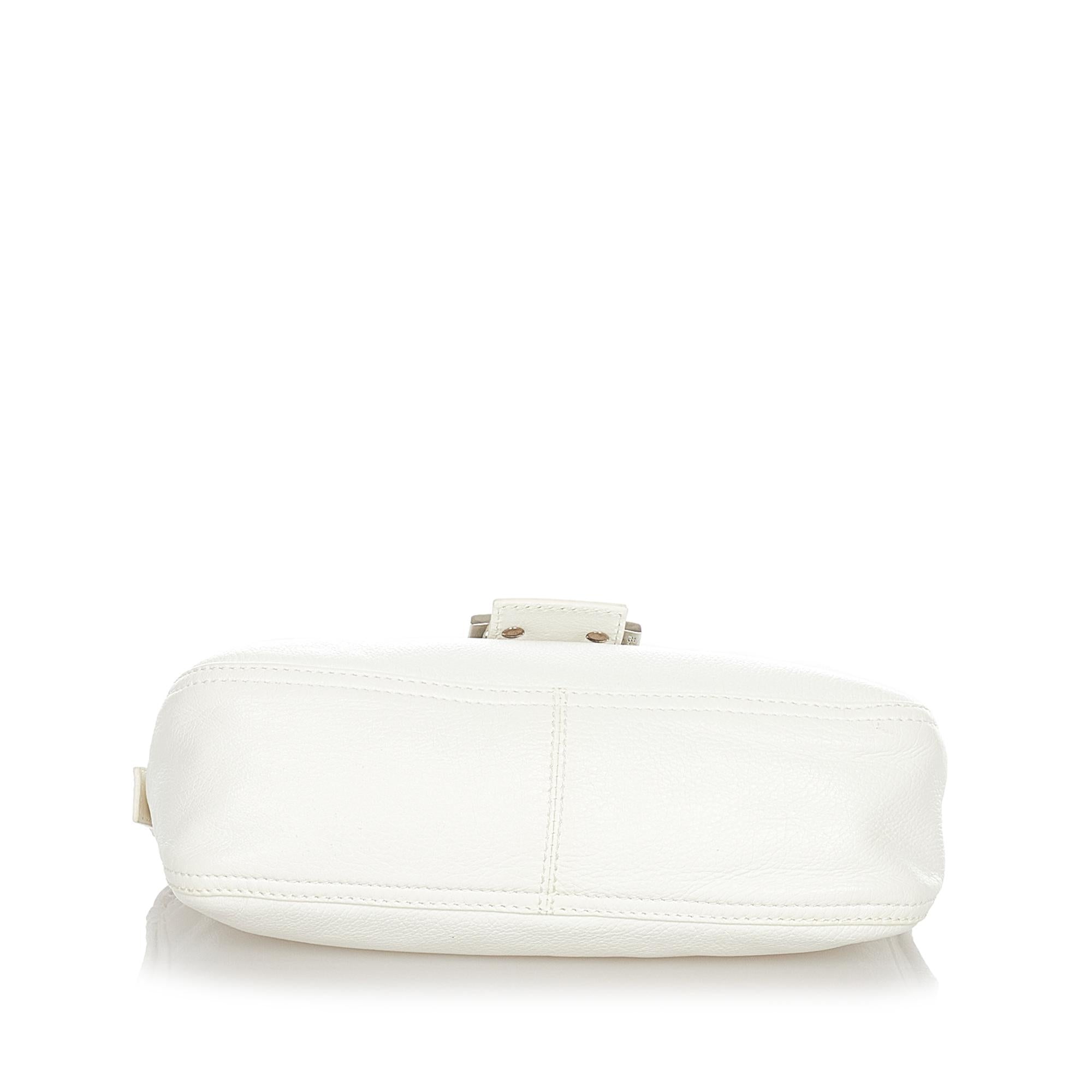 Fendi Leather Baguette