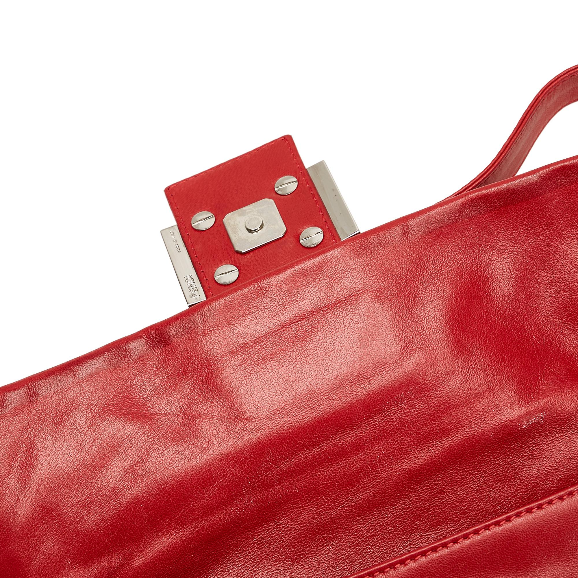 Fendi Leather Baguette