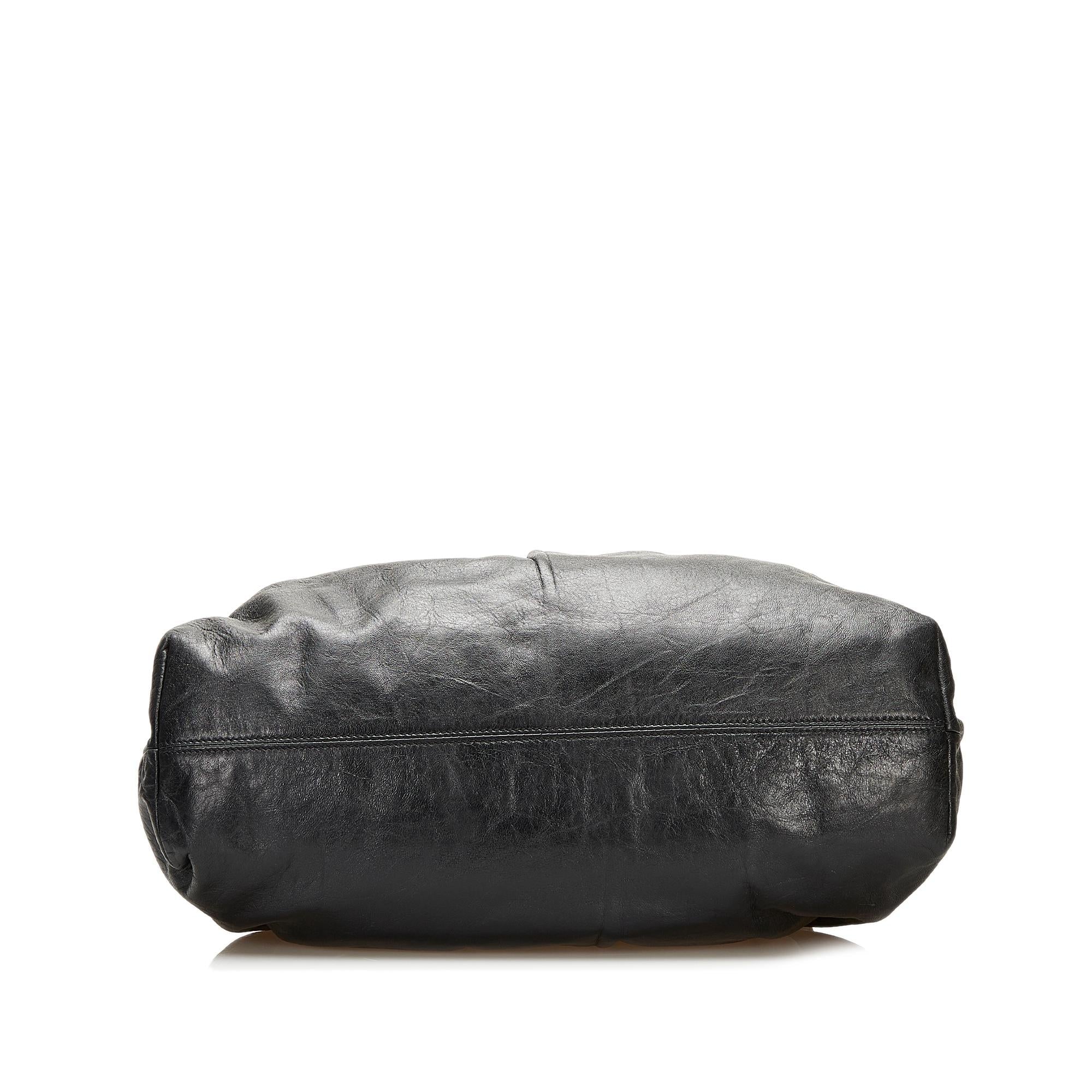 Fendi Leather Chef Shoulder Bag