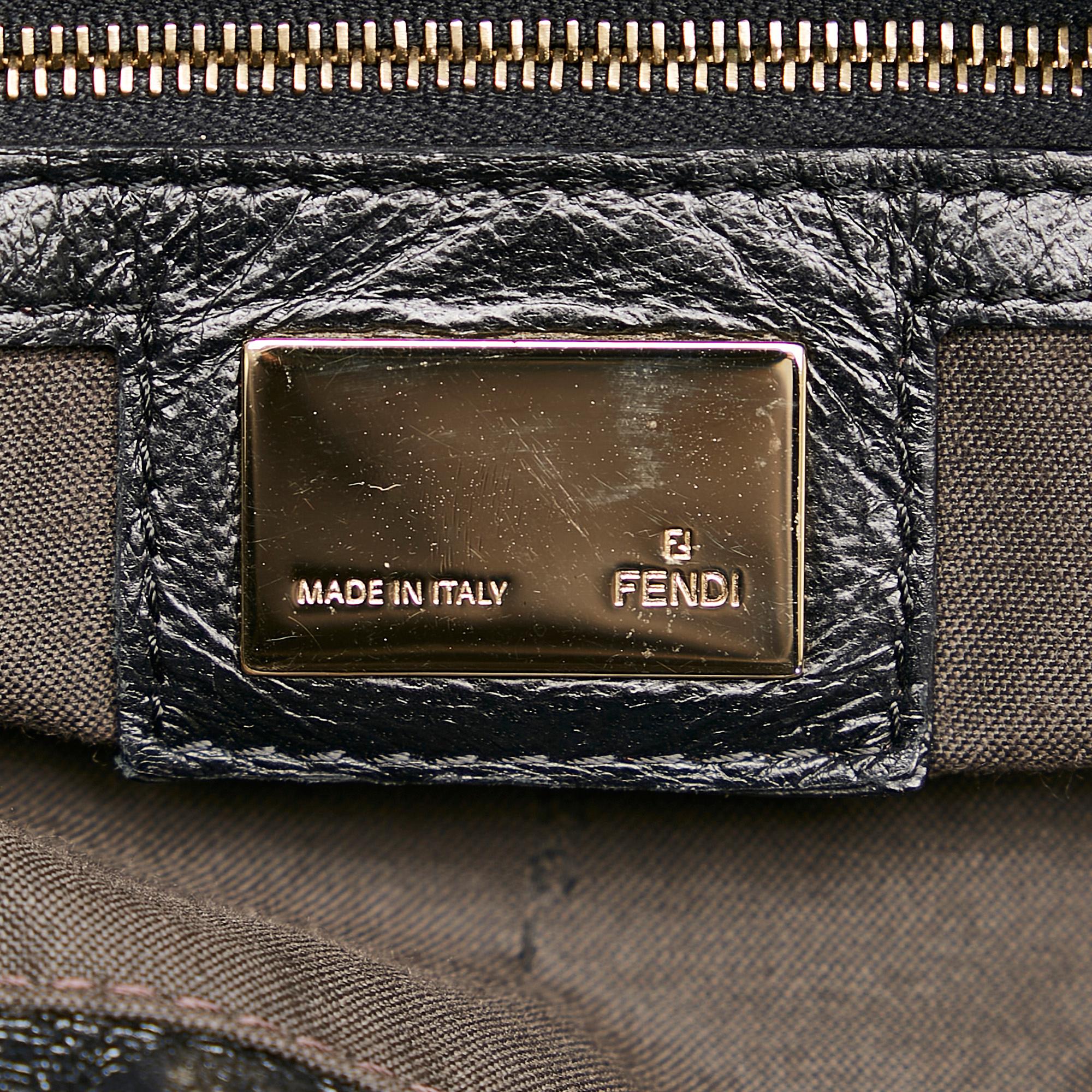 Fendi Leather Chef Shoulder Bag