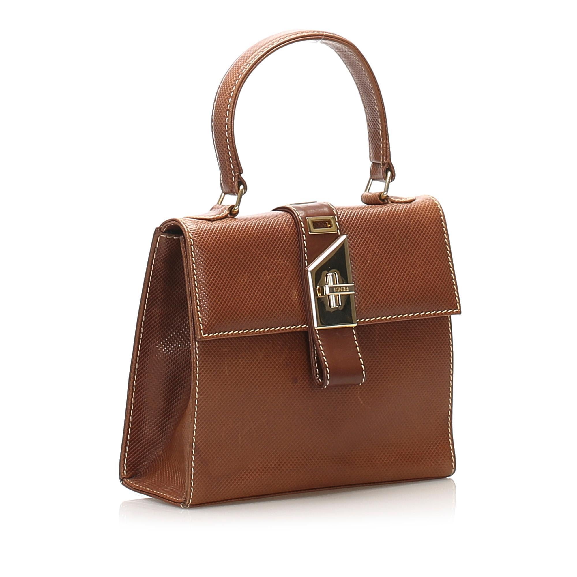 Fendi Leather Handbag (SHG-11732)