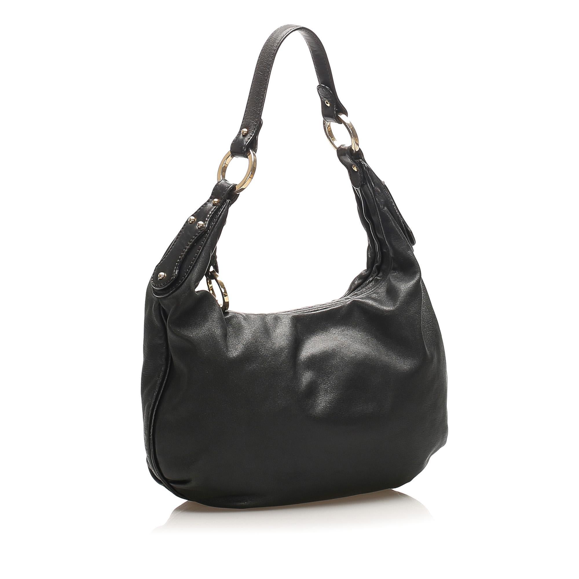 Fendi Leather Hobo Bag (SHG-14410)
