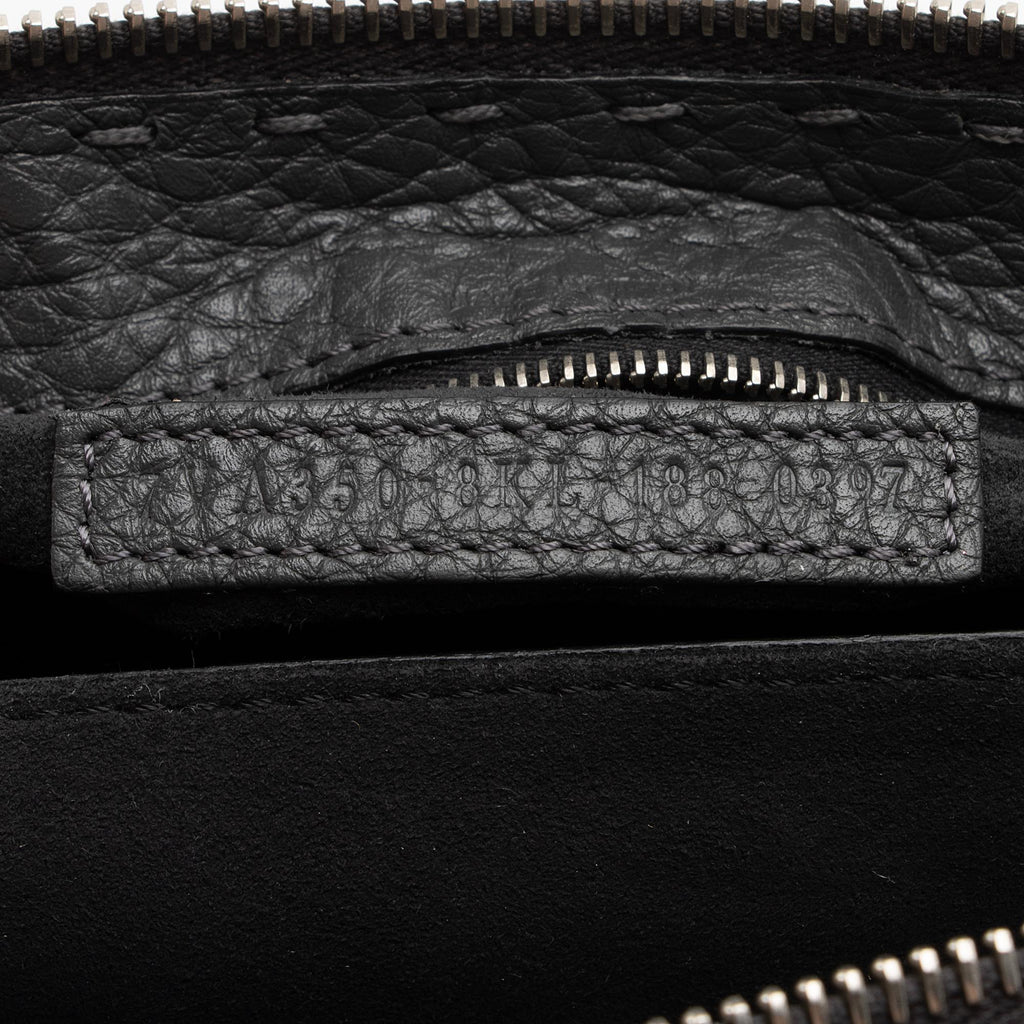 Fendi Leather Selleria  Monster Clutch