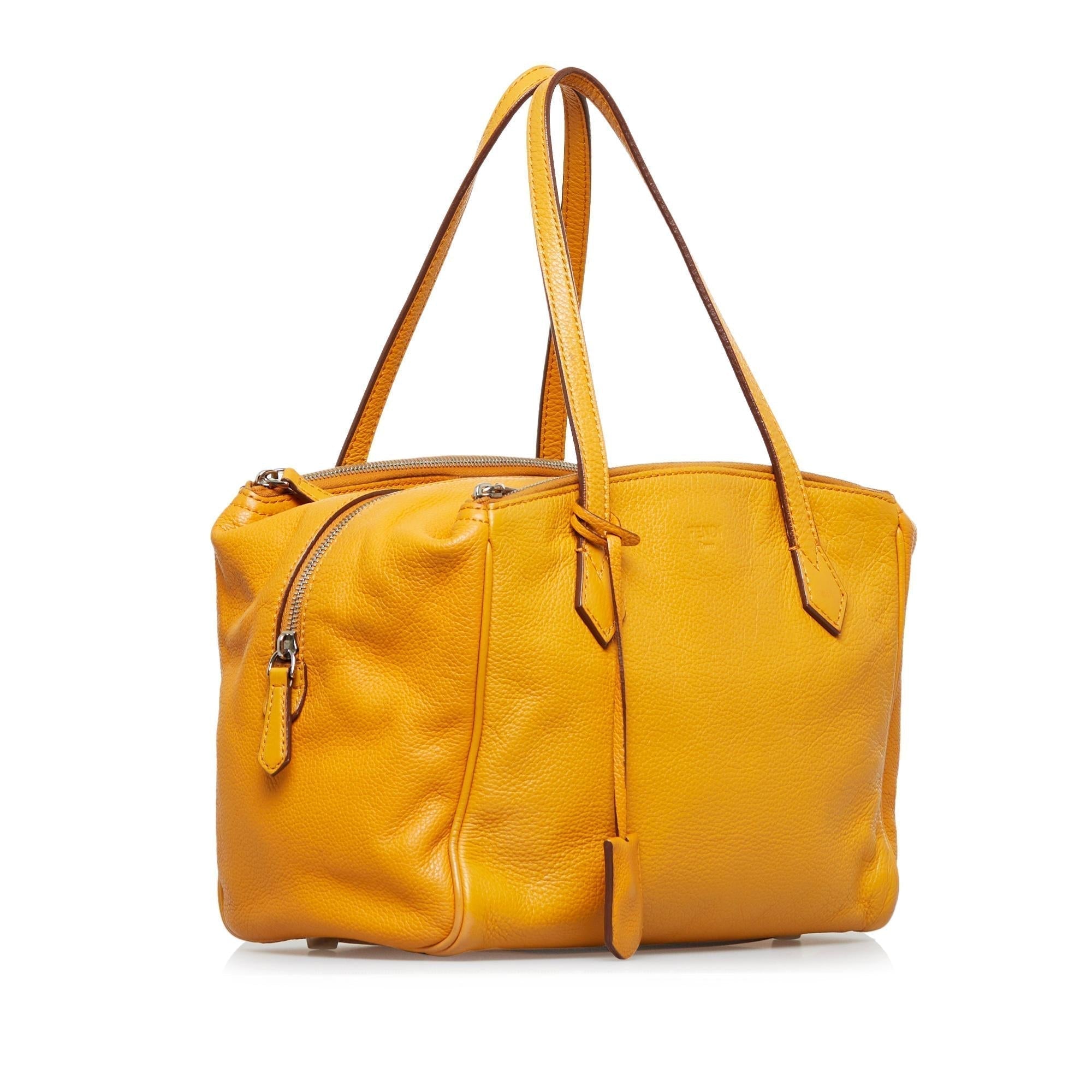 Fendi Leather Shoulder Bag